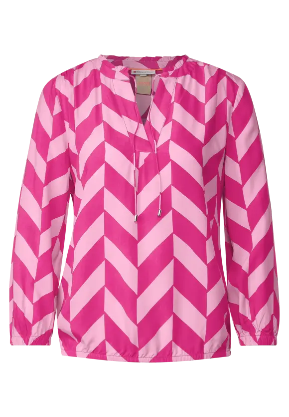 343855- Pink Printed Blouse - Street One