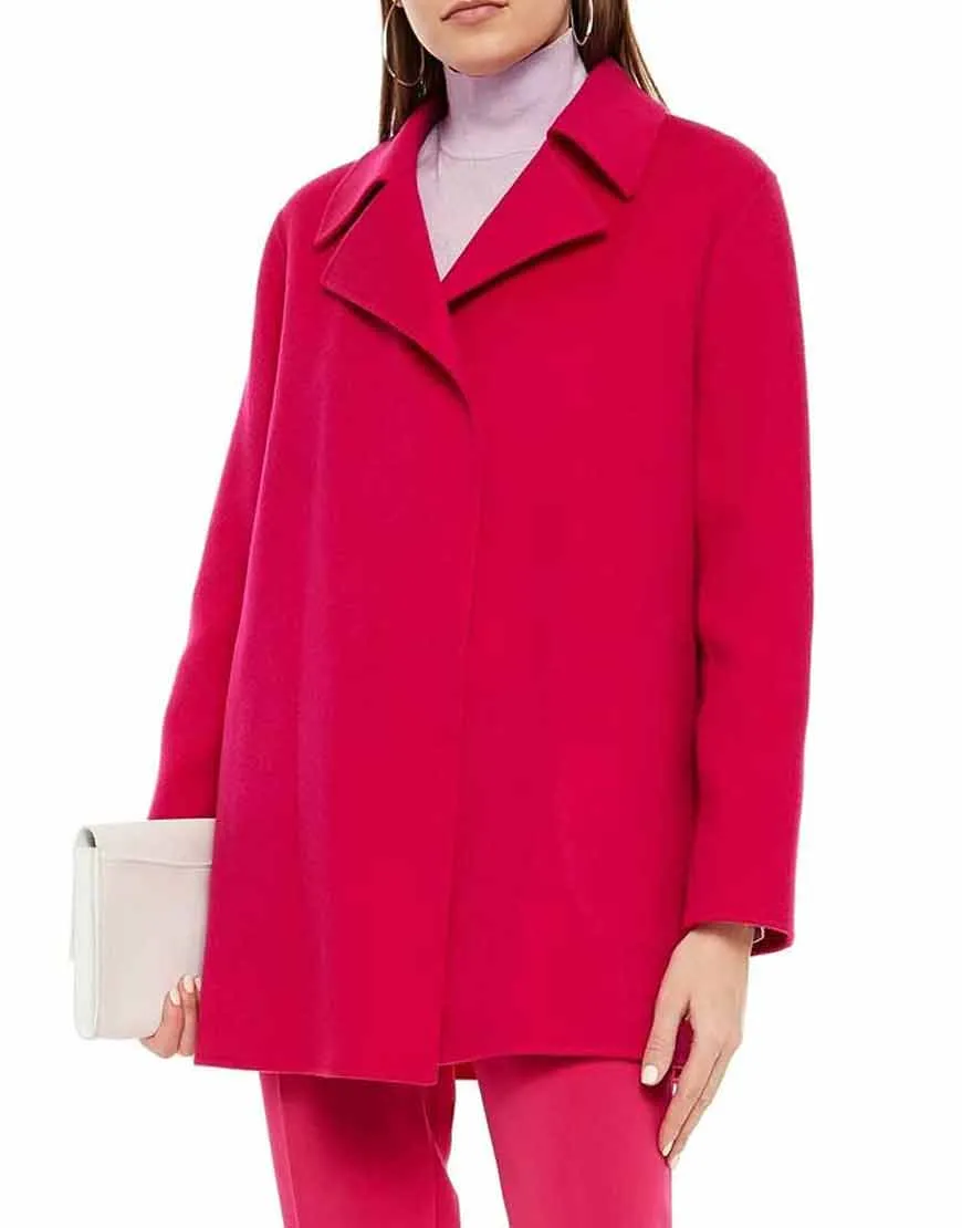 9-1-1 Jennifer Love Hewitt Coat | Maddie Kendall Pink Coat | Ujackets.com