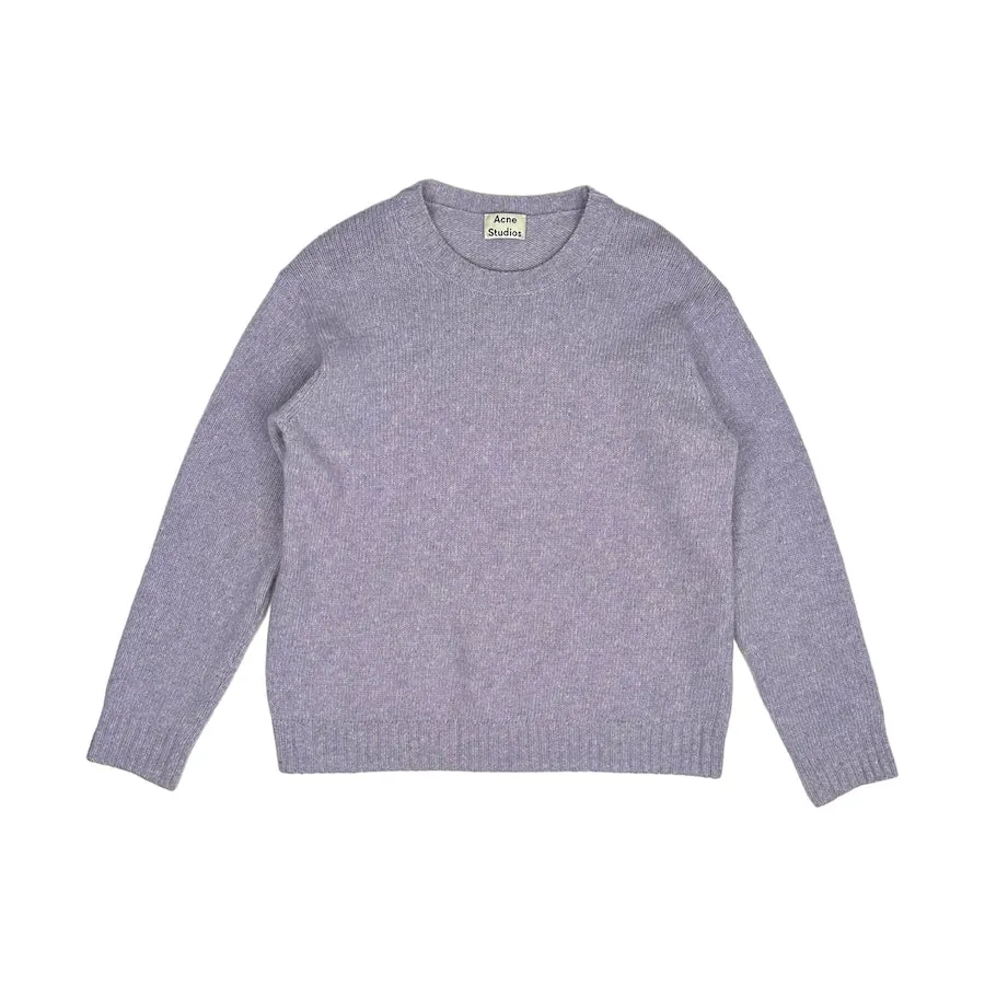 ACNE STUDIOS 2019 LIGHT LAVENDER SAMARA KNIT