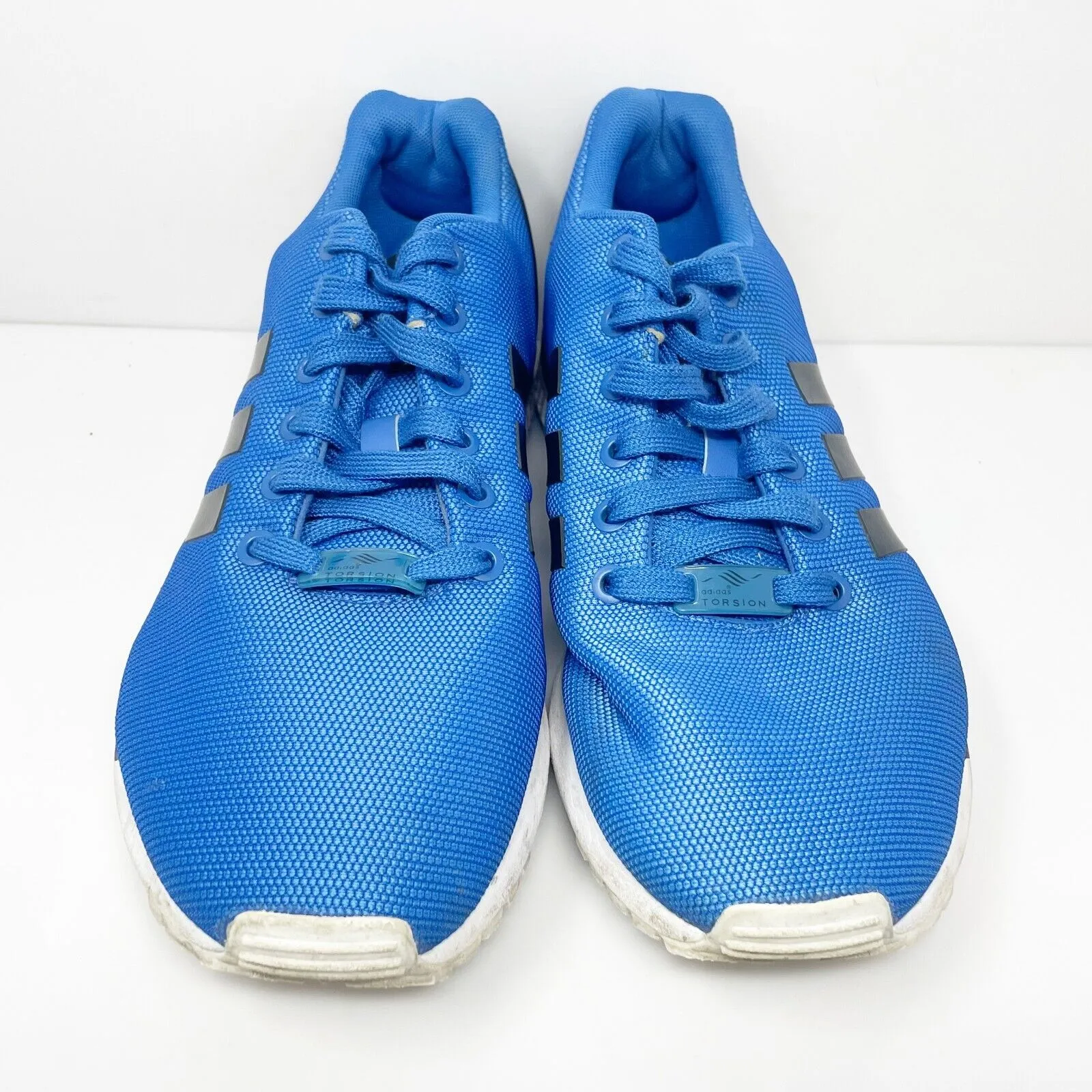 Adidas Mens ZX Flux M21328 Blue Running Shoes Sneakers Size 9