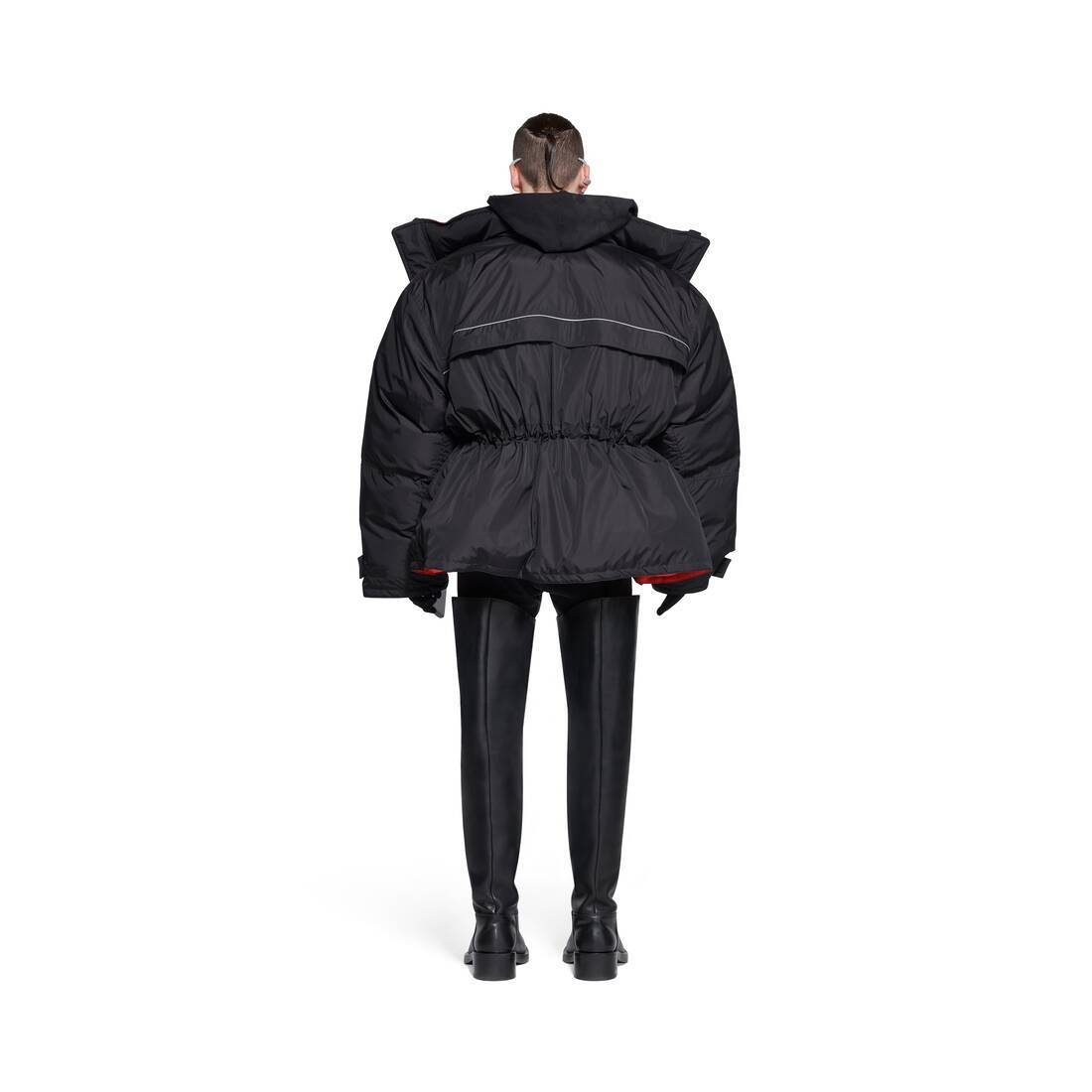 BALENCIAGA  |Balenciaga Wrap Parka in Black