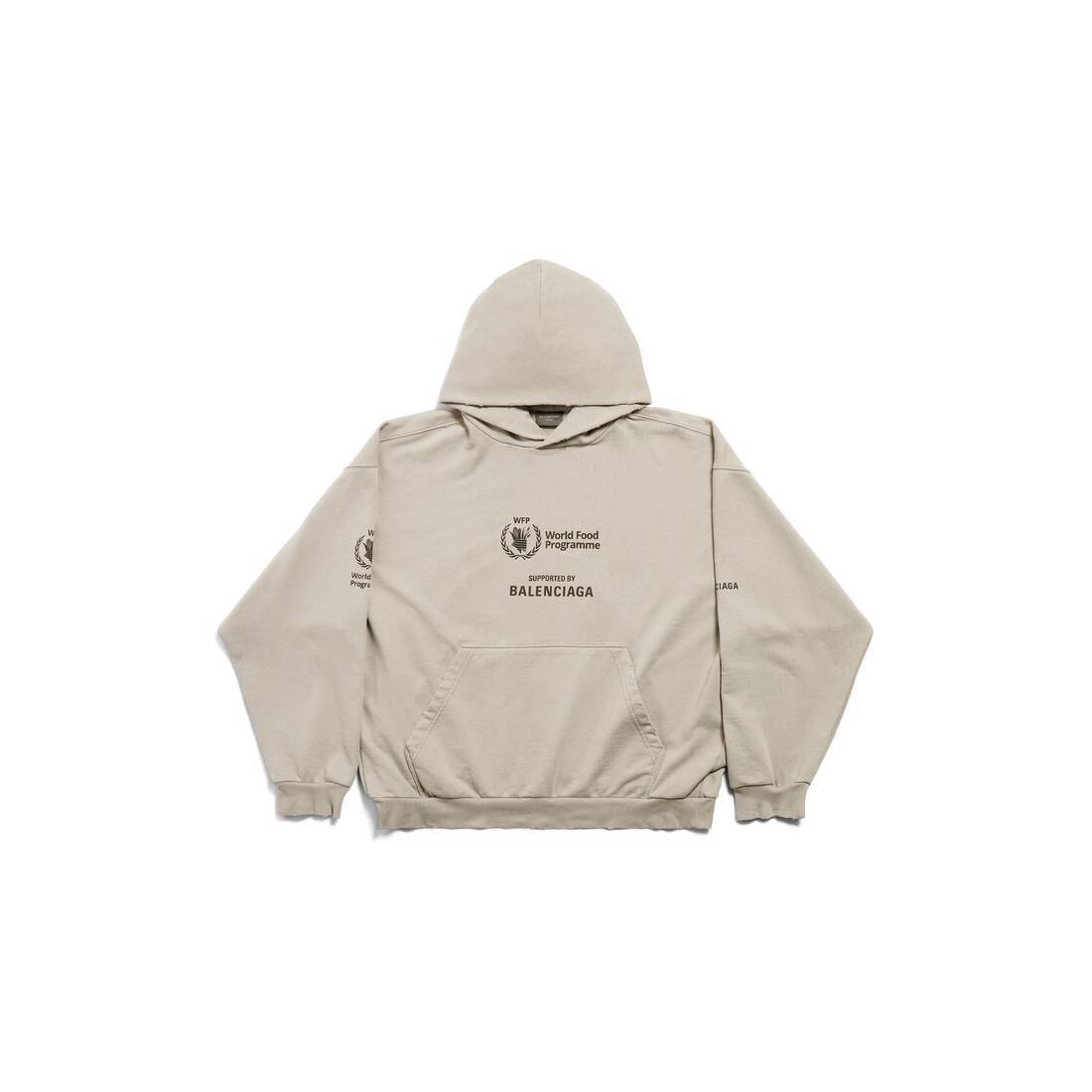 BALENCIAGA  |Wfp Hoodie Medium Fit in Grey/black