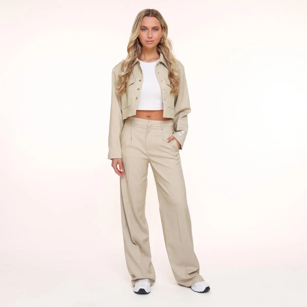 Beige STUDIO - Pantalon