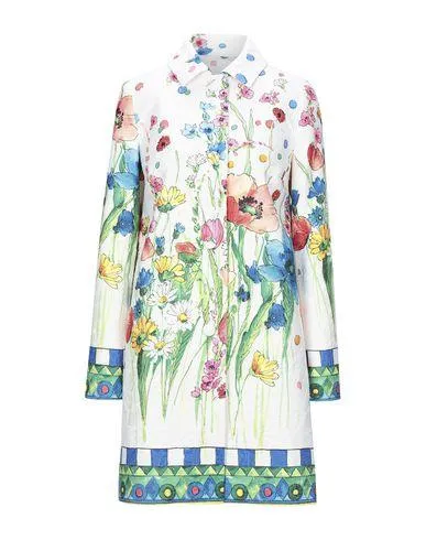 Blugirl Blumarine Women Overcoat White 8 UK