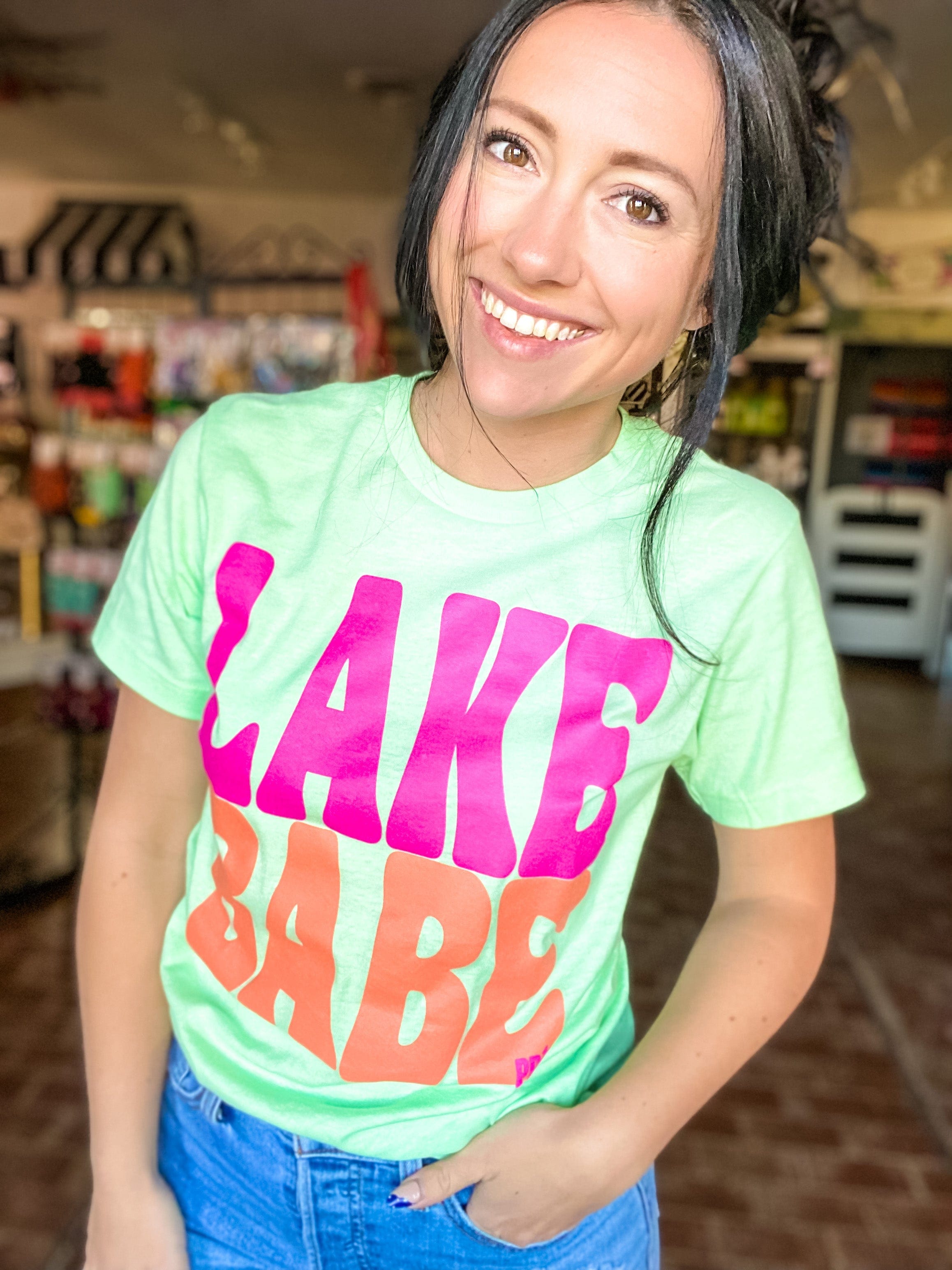 Bright Lake Babe Tee