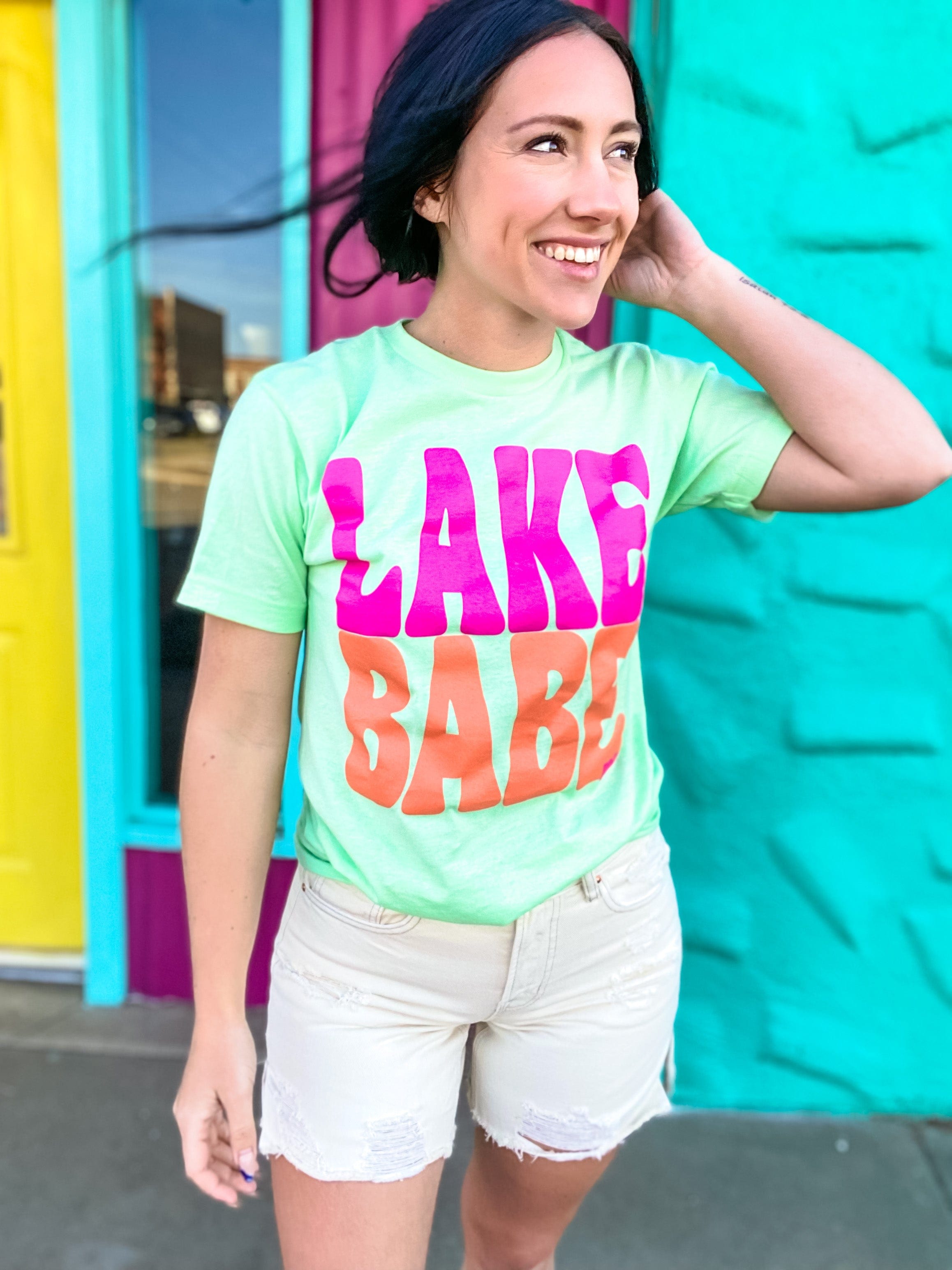 Bright Lake Babe Tee