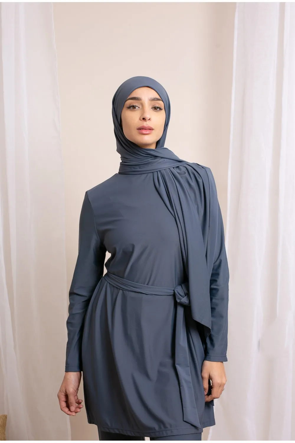 Burkini palazzo gris