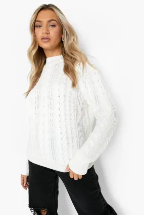 Cable Knitted Sweater