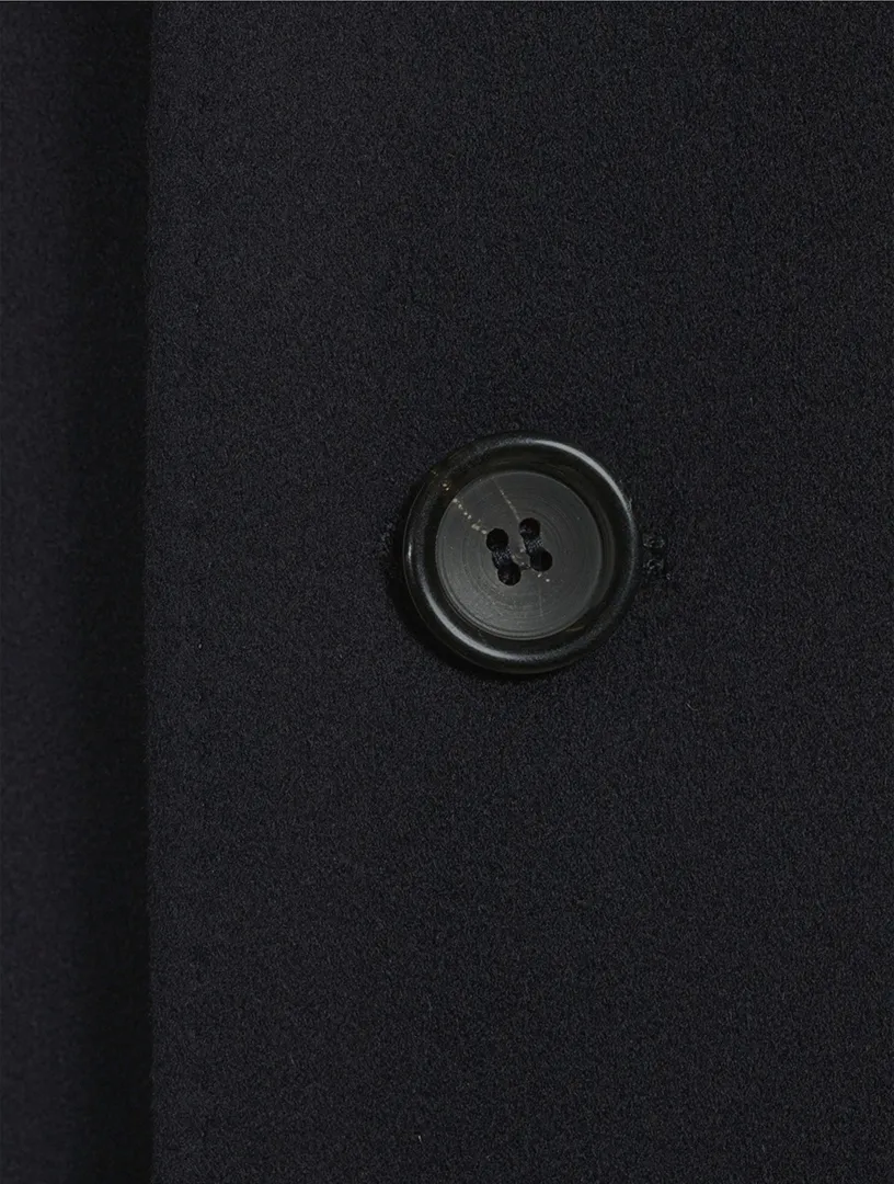 CANALI Wool And Cashmere Overcoat