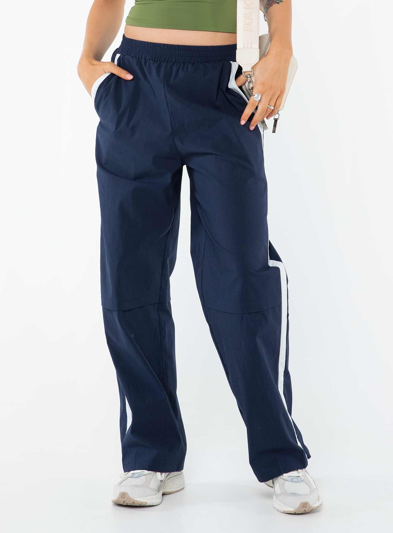 Cayman Pants Deep Navy / White