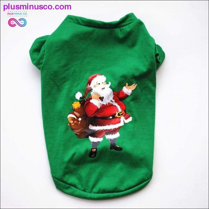 Christmas Dog Clothes Cotton Pet Clothing