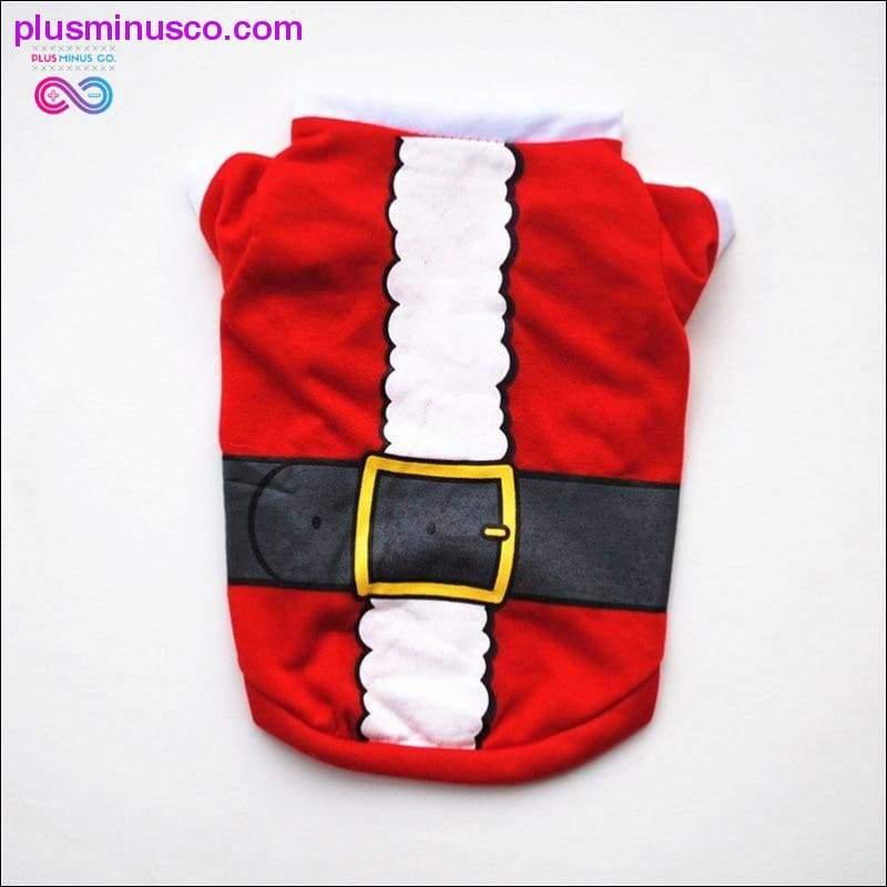 Christmas Dog Clothes Cotton Pet Clothing