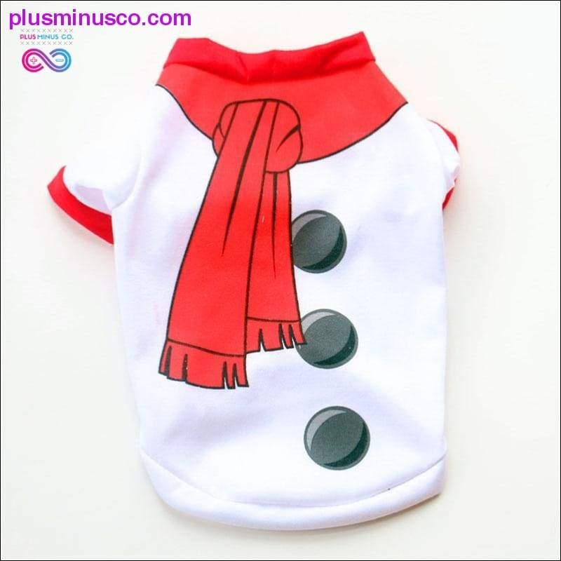 Christmas Dog Clothes Cotton Pet Clothing