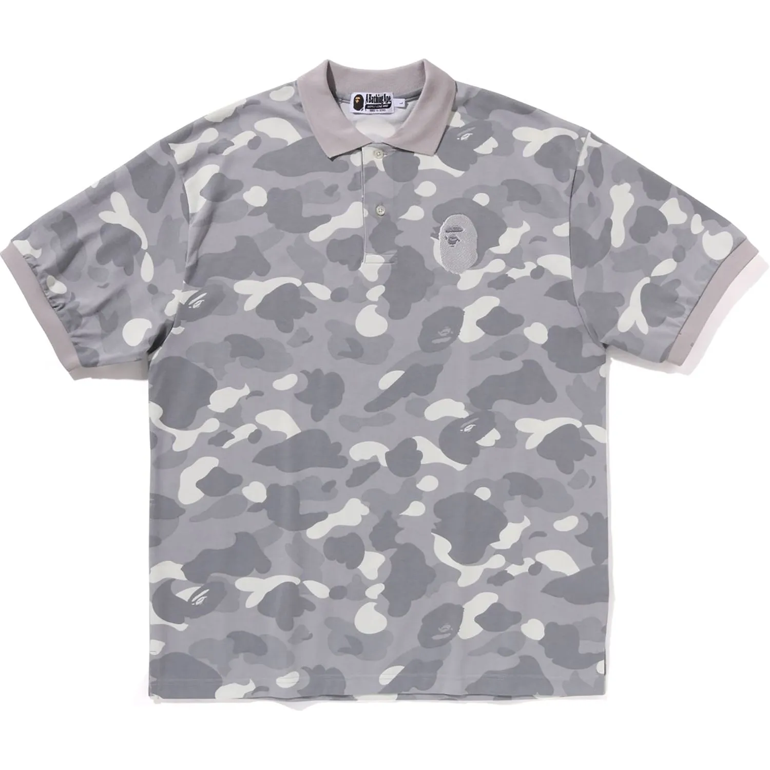 CITY CAMO LARGE APE HEAD POLO RELAXED FIT MENS