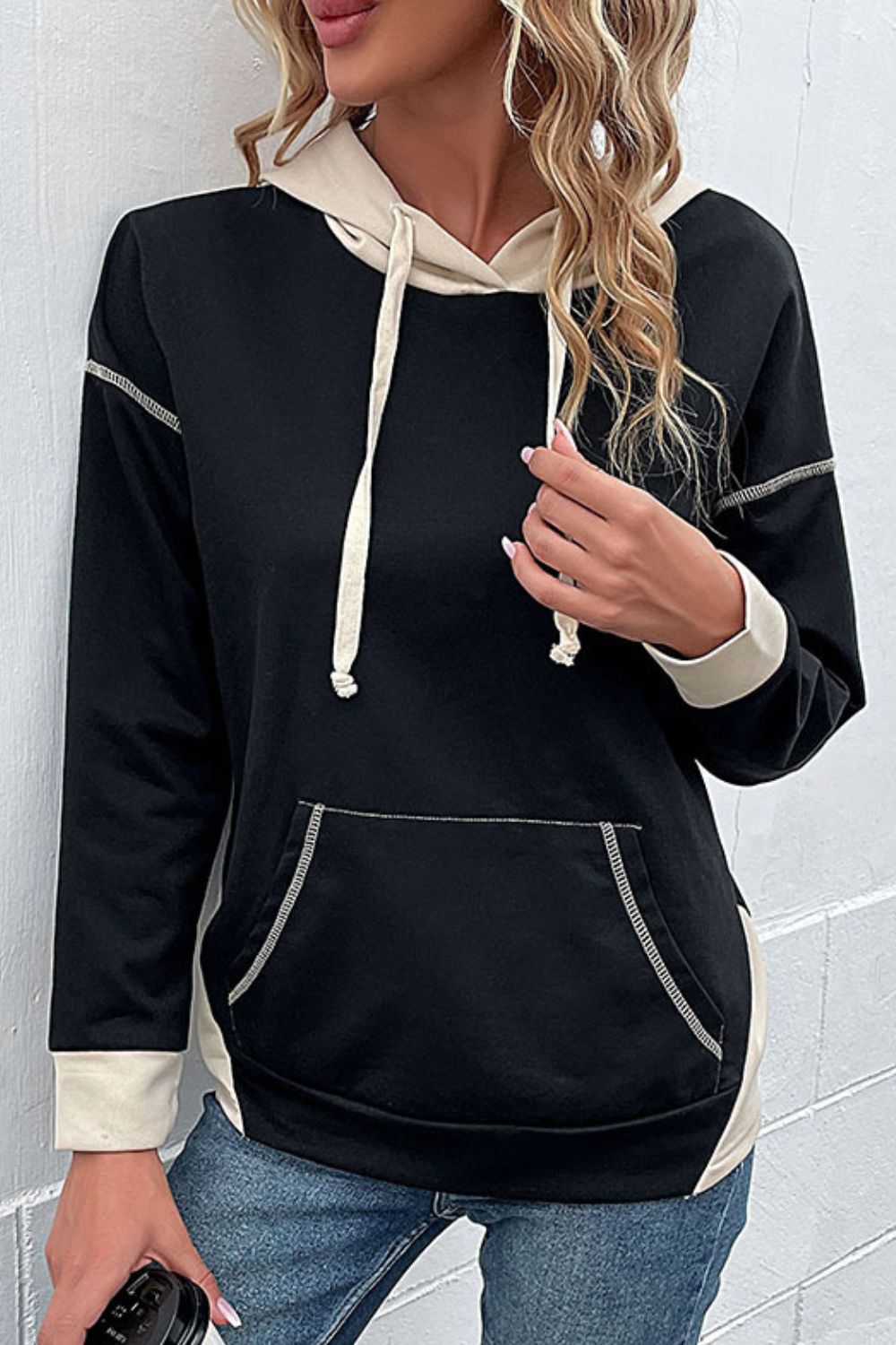 Classic Contrast Hoodie