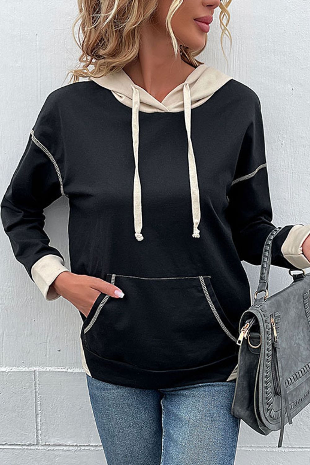 Classic Contrast Hoodie