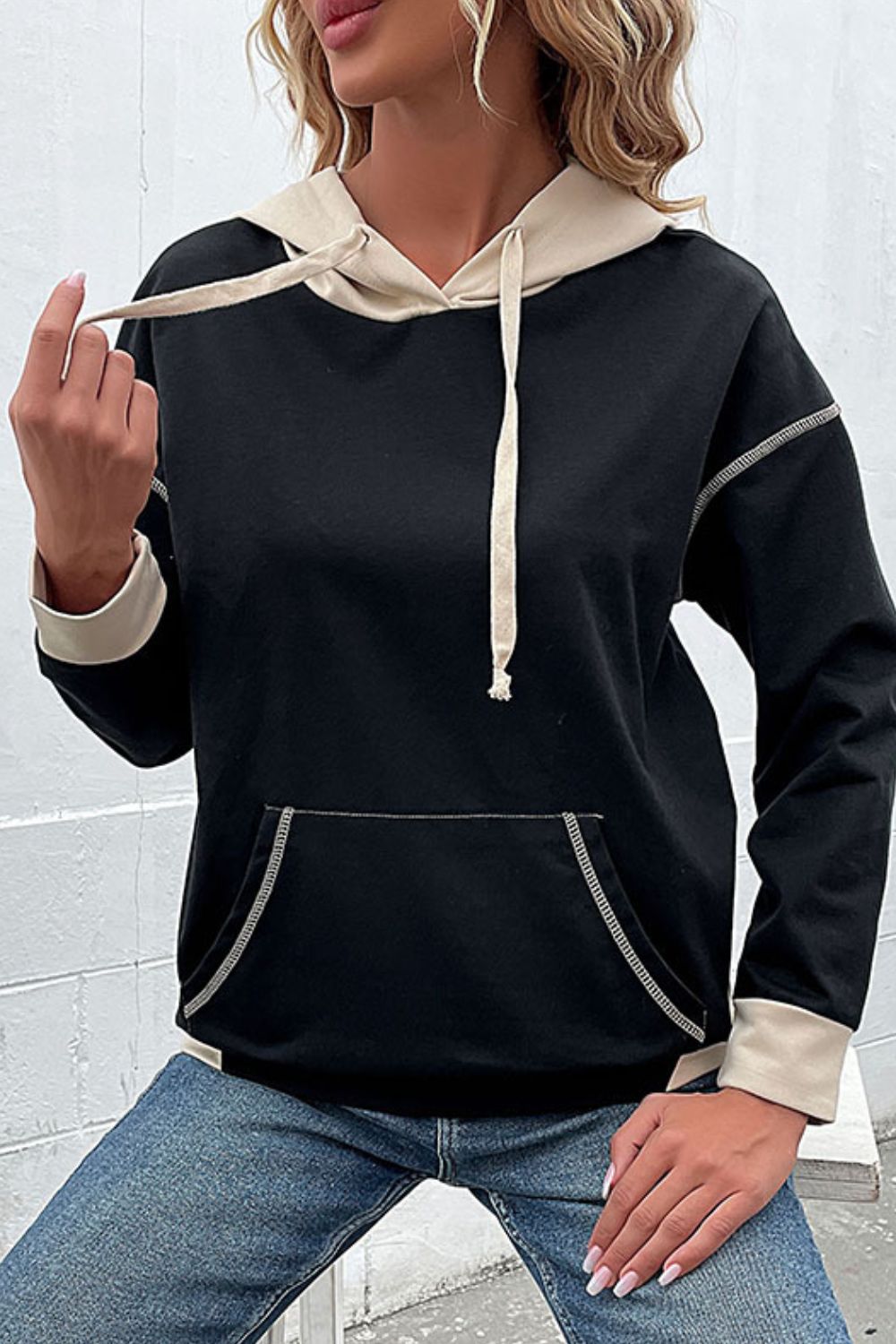 Classic Contrast Hoodie