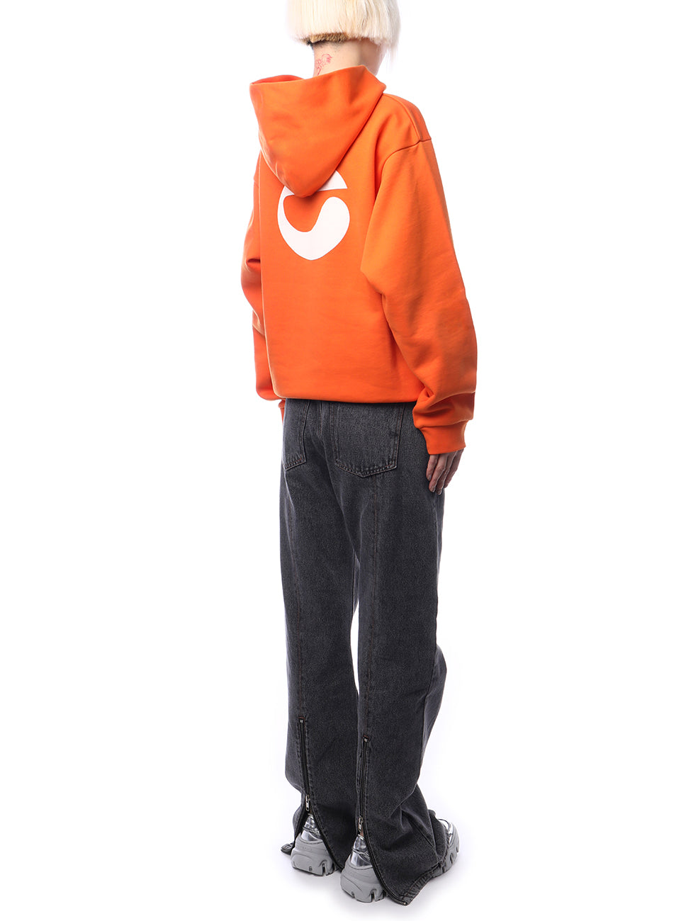 Coperni Logo Orange Hoodie