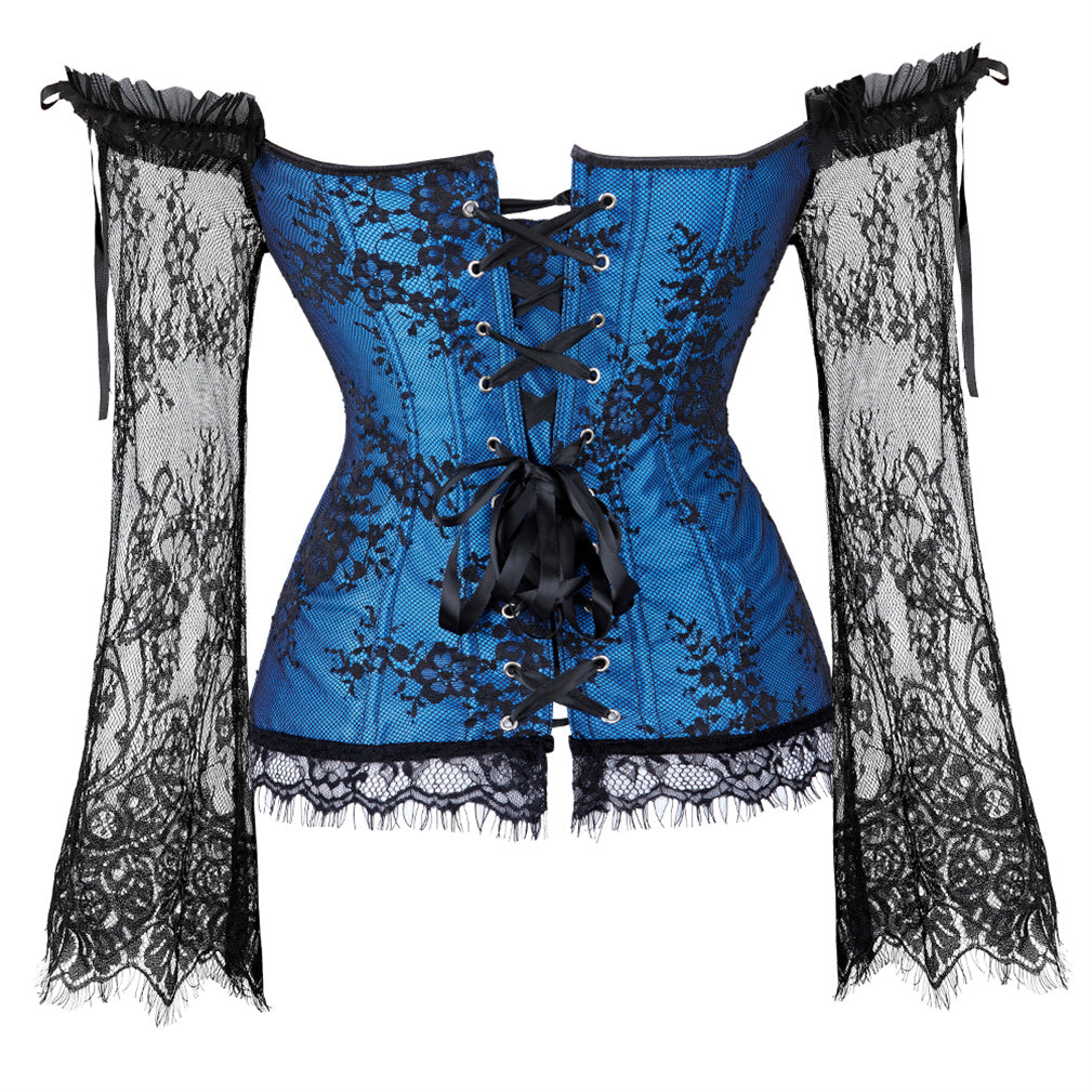 Corset Drag Forest (Blue)