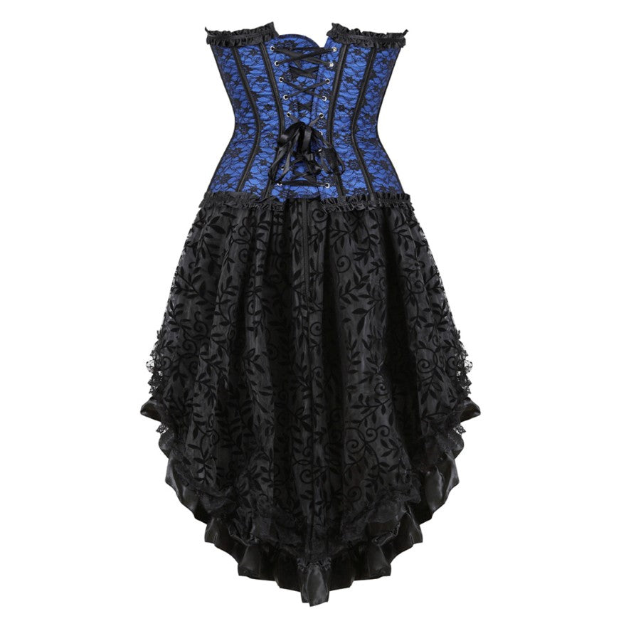 Corset Dress Drag Bratislava (Blue)