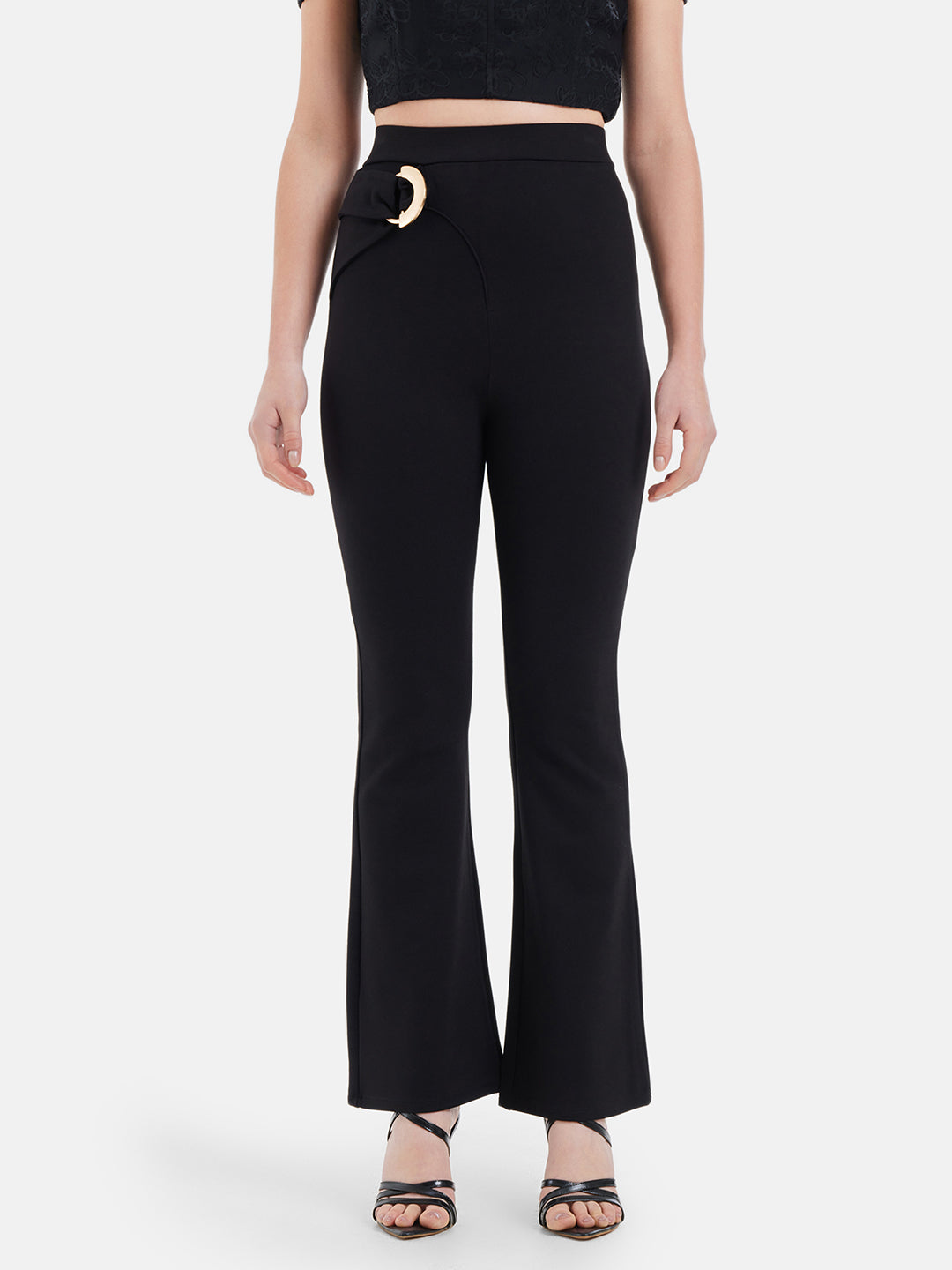 Courtney Shapewear Jeggings With Gold Buckle