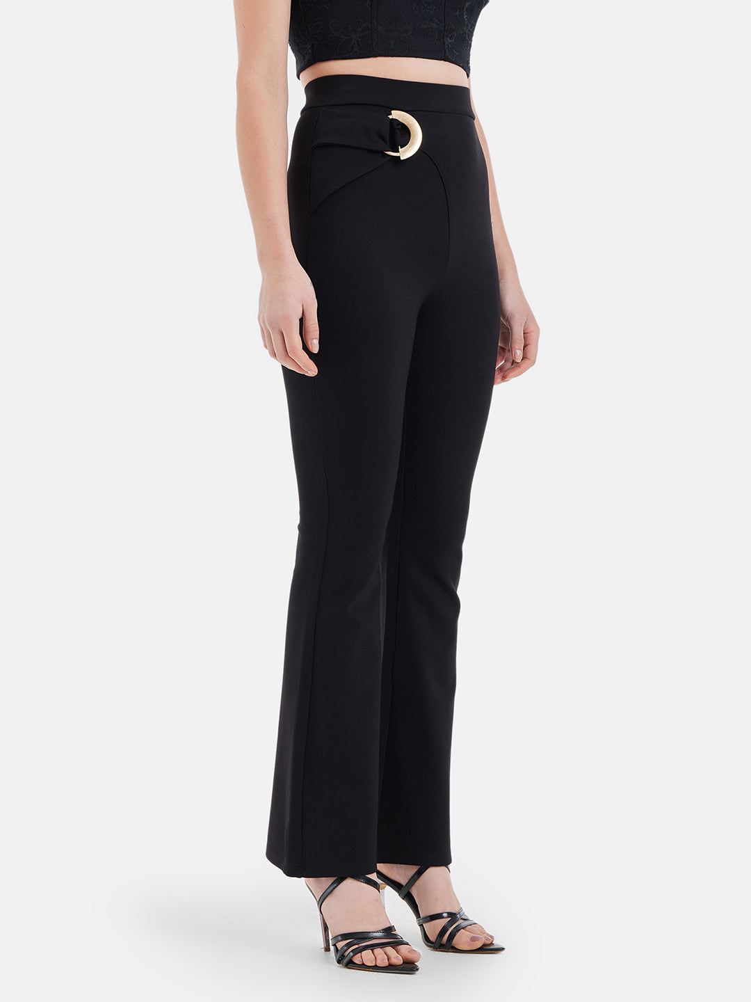 Courtney Shapewear Jeggings With Gold Buckle