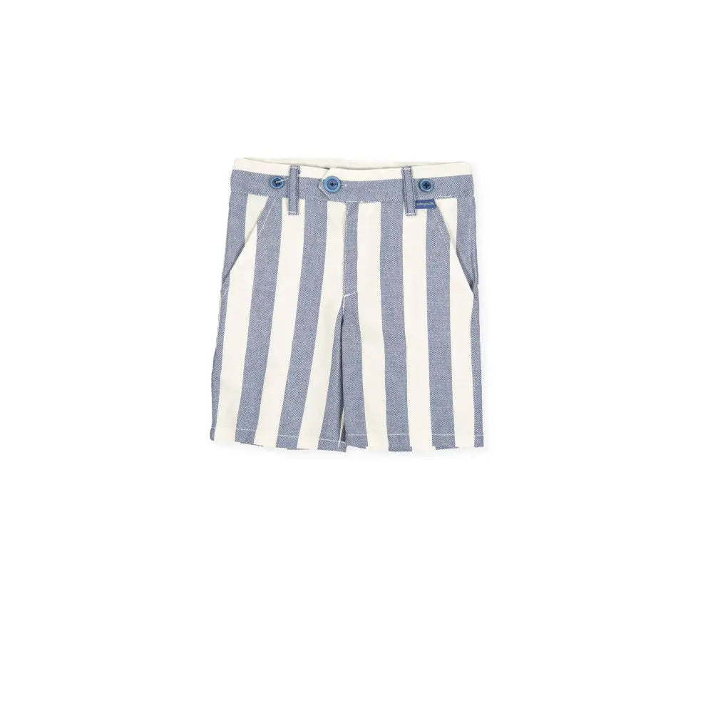 Créme Brlée Bermuda Shorts Atlantic Blue