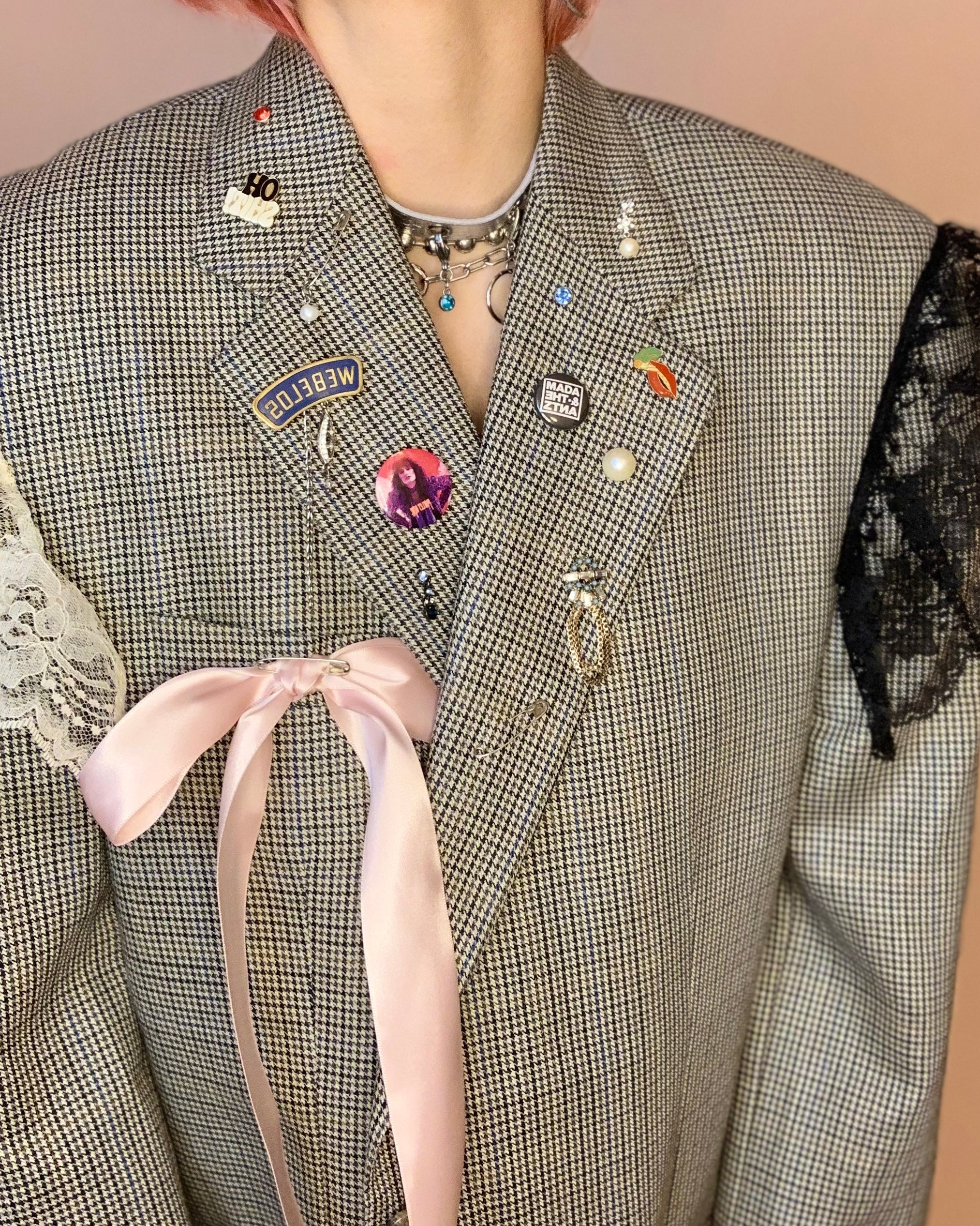 Custom pretty in punk blazer