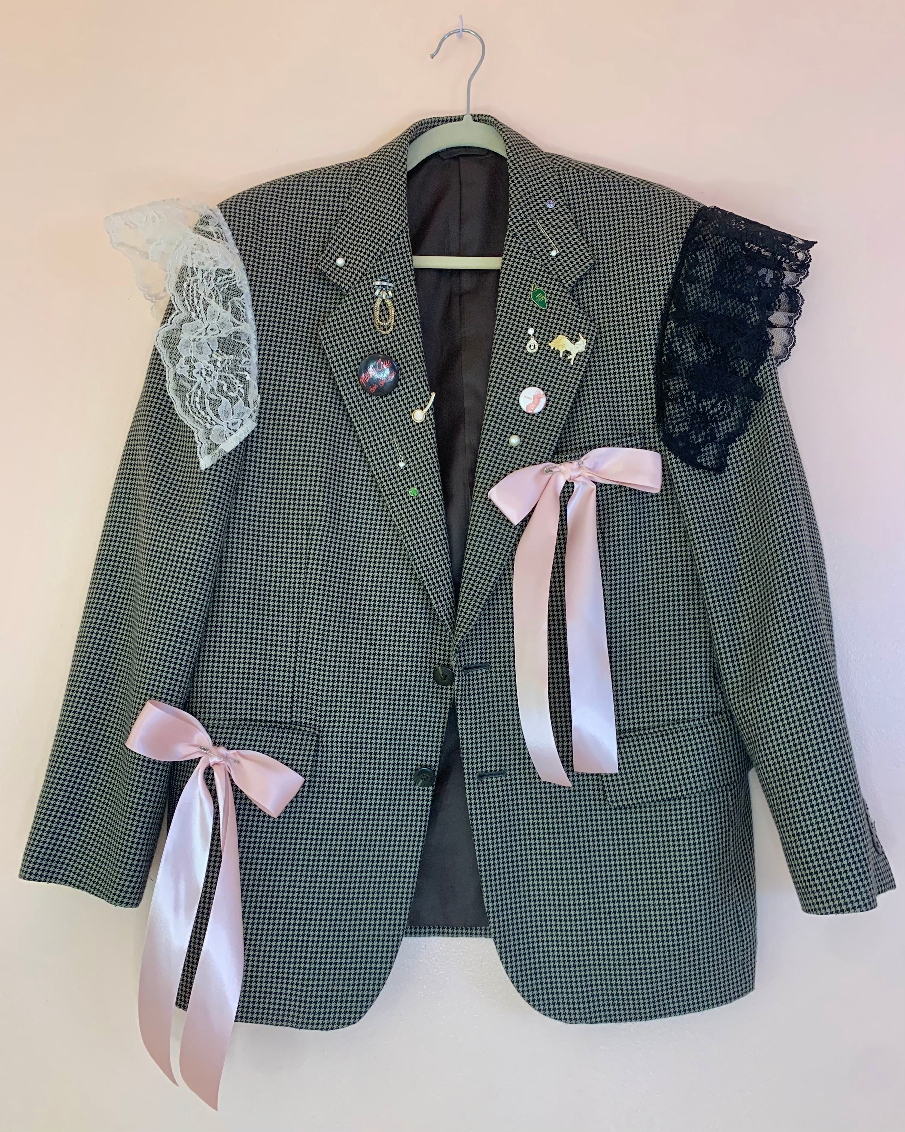 Custom pretty in punk blazer