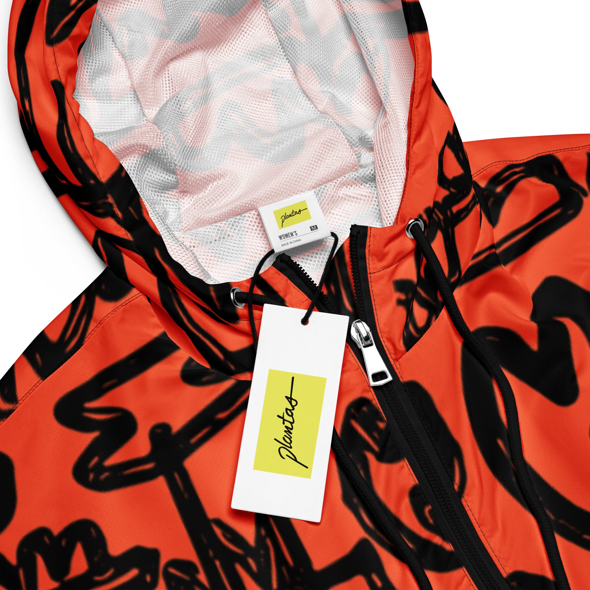 Doodle cropped windbreaker