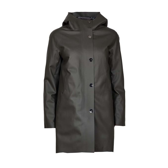 DOUBLE RUBBER PARKA LADY Woman Military green