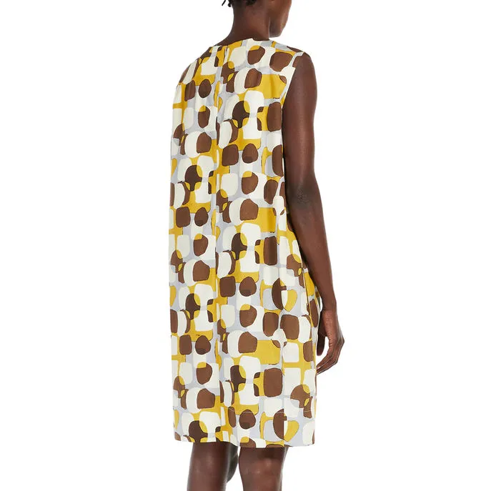 DRESS ALESSIA Woman Yellow Ciottoli