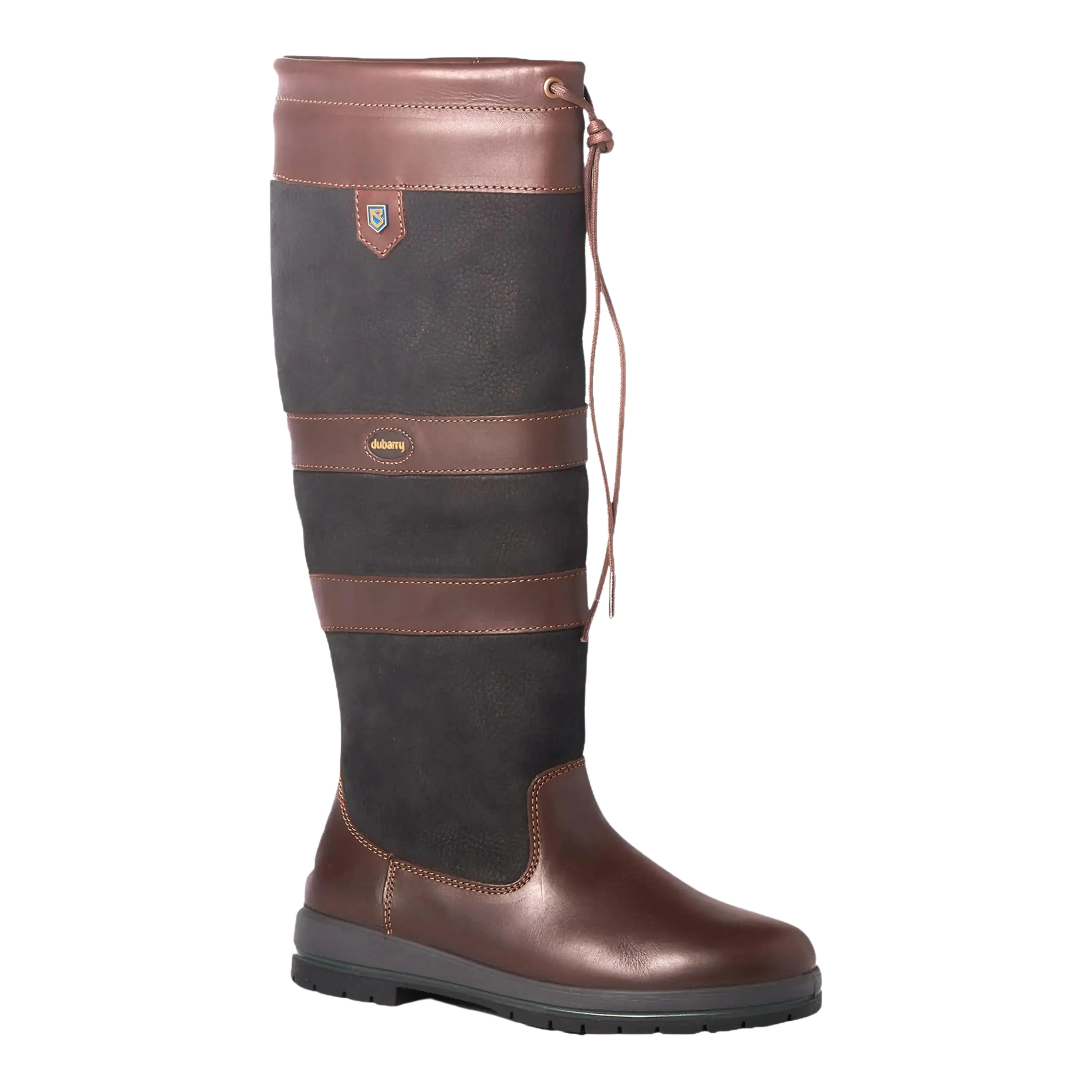 Dubarry Galway Boots in Black/Brown