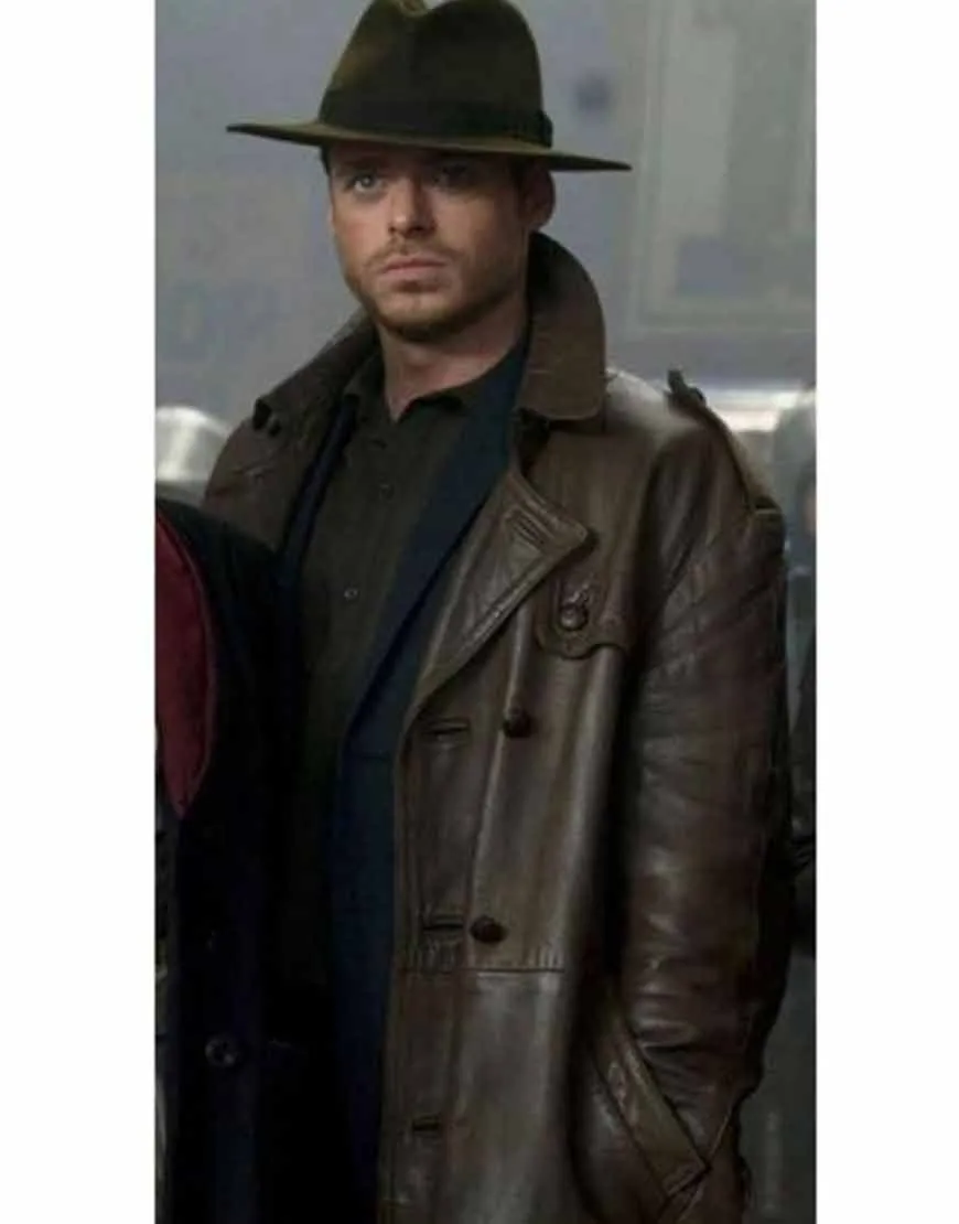 Eternals 2021 Richard Madden Brown Coat | Ujackets.com - 50% OFF