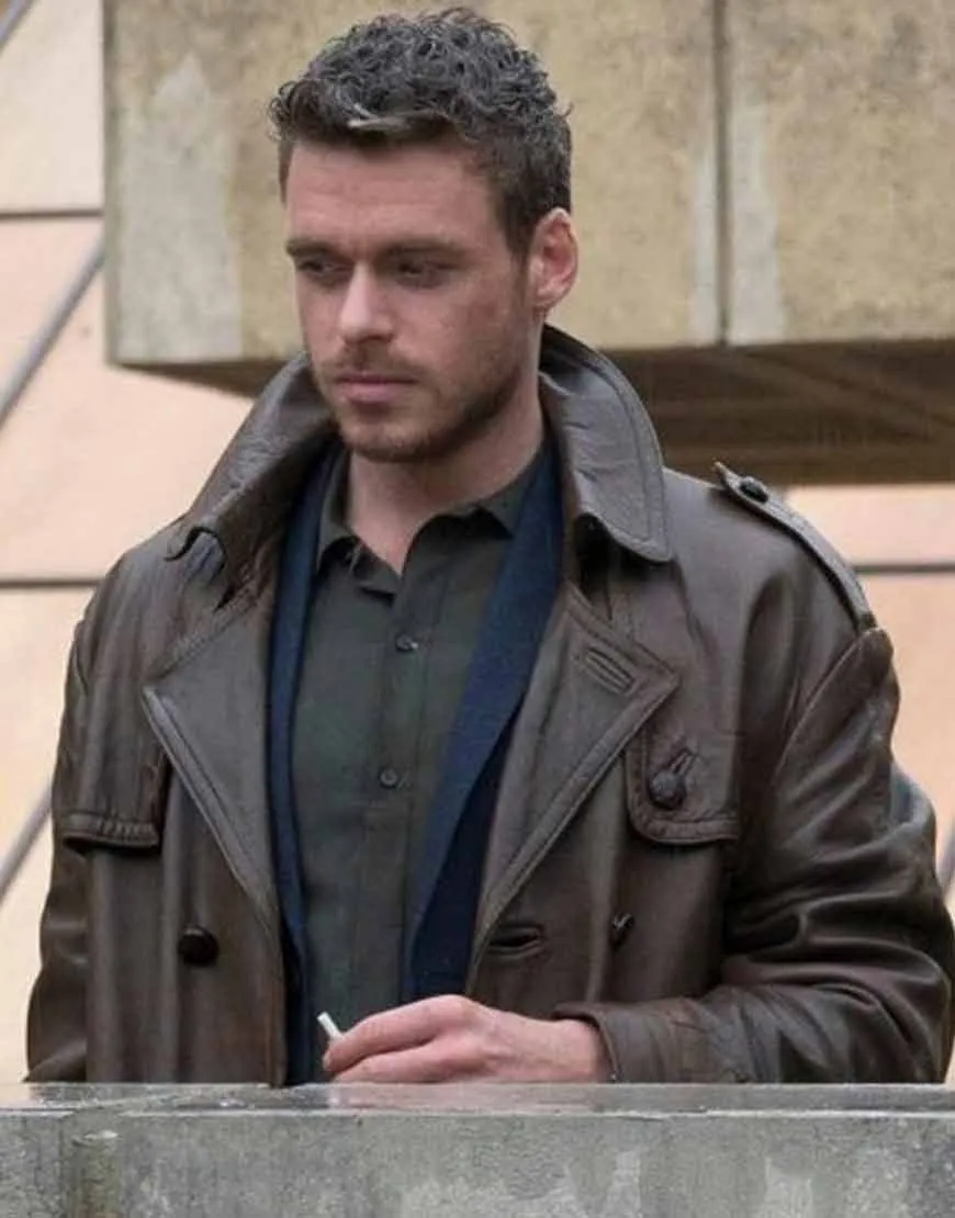 Eternals 2021 Richard Madden Brown Coat | Ujackets.com - 50% OFF