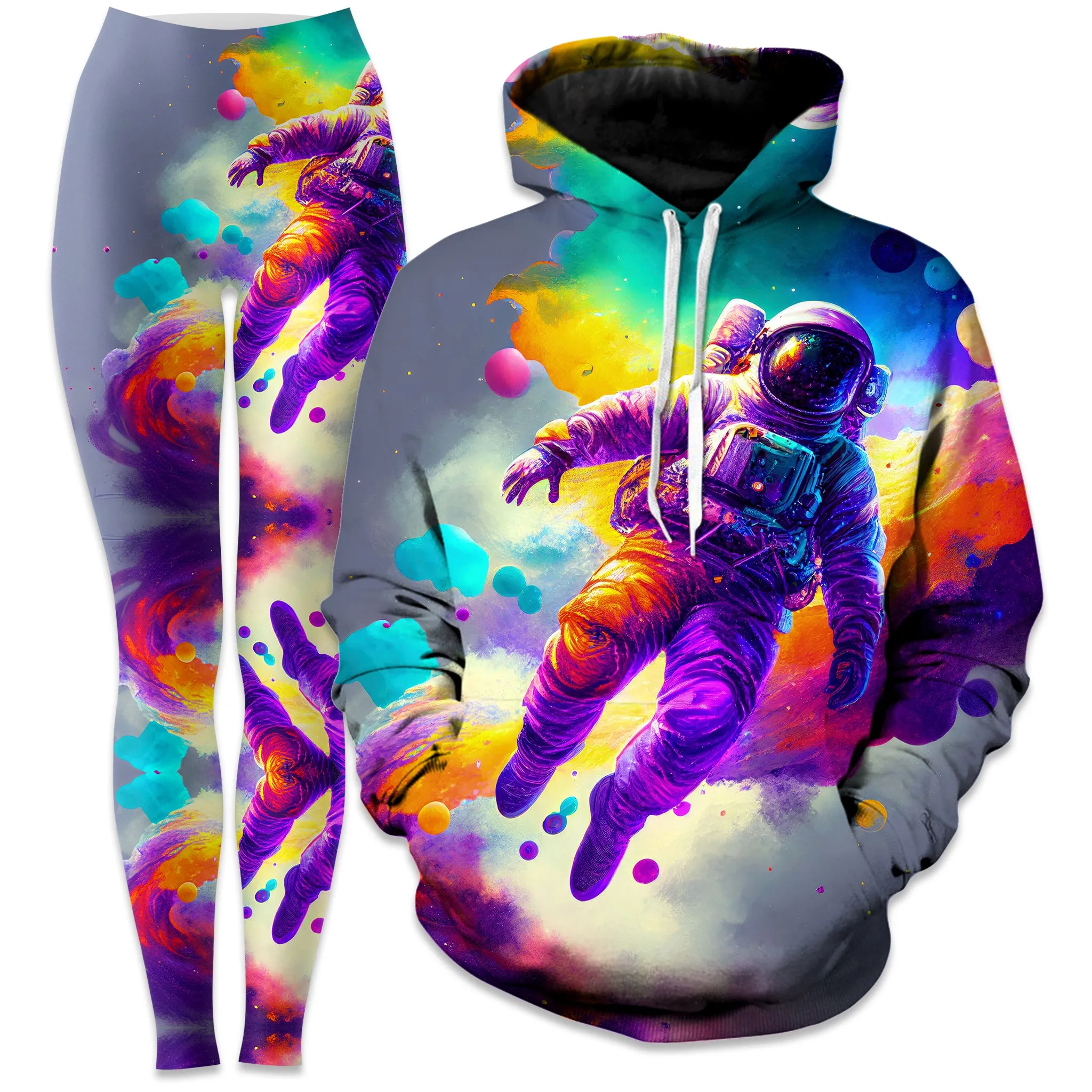 Floating Away Hoodie and Leggings Combo