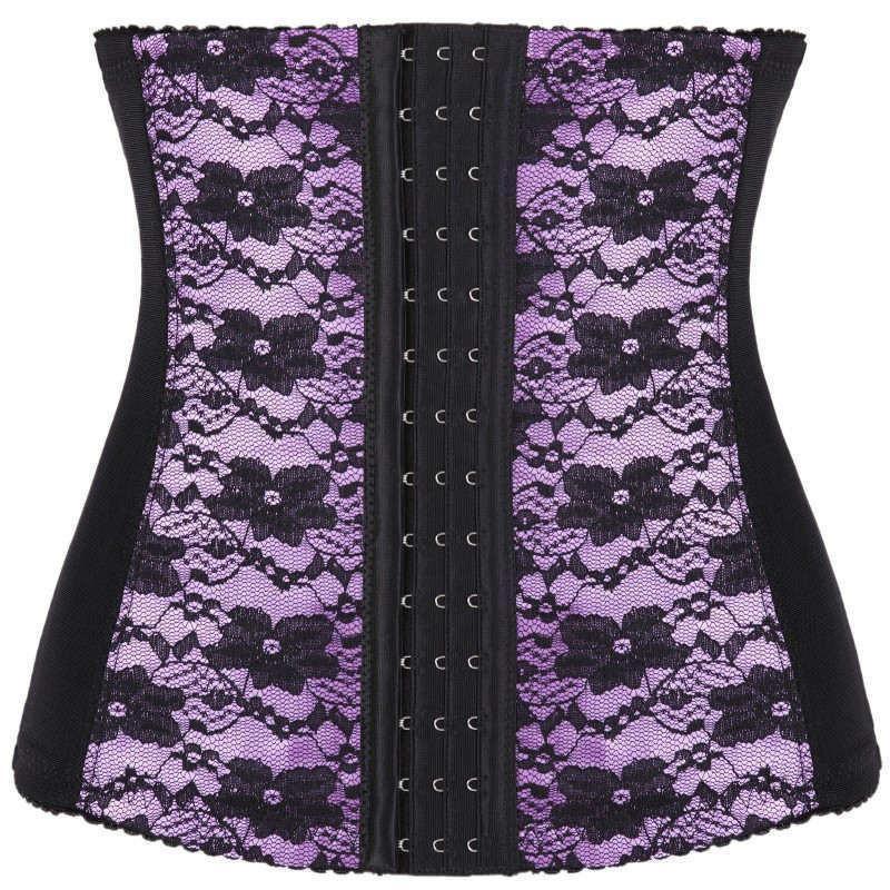 Floral Waist Trainer, Plus Size Corset