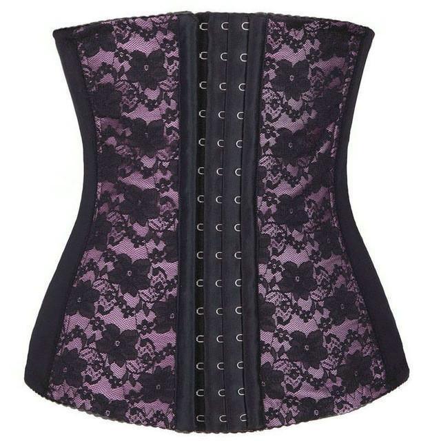 Floral Waist Trainer, Plus Size Corset