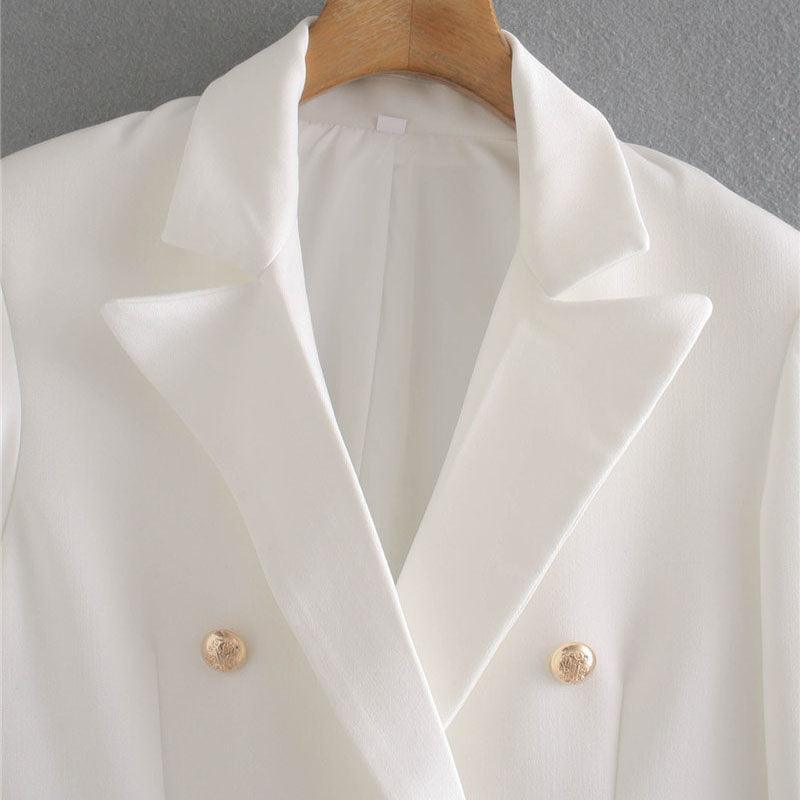 FRANS Vintage Blazer Women - Formal-Business - Plain-Solid