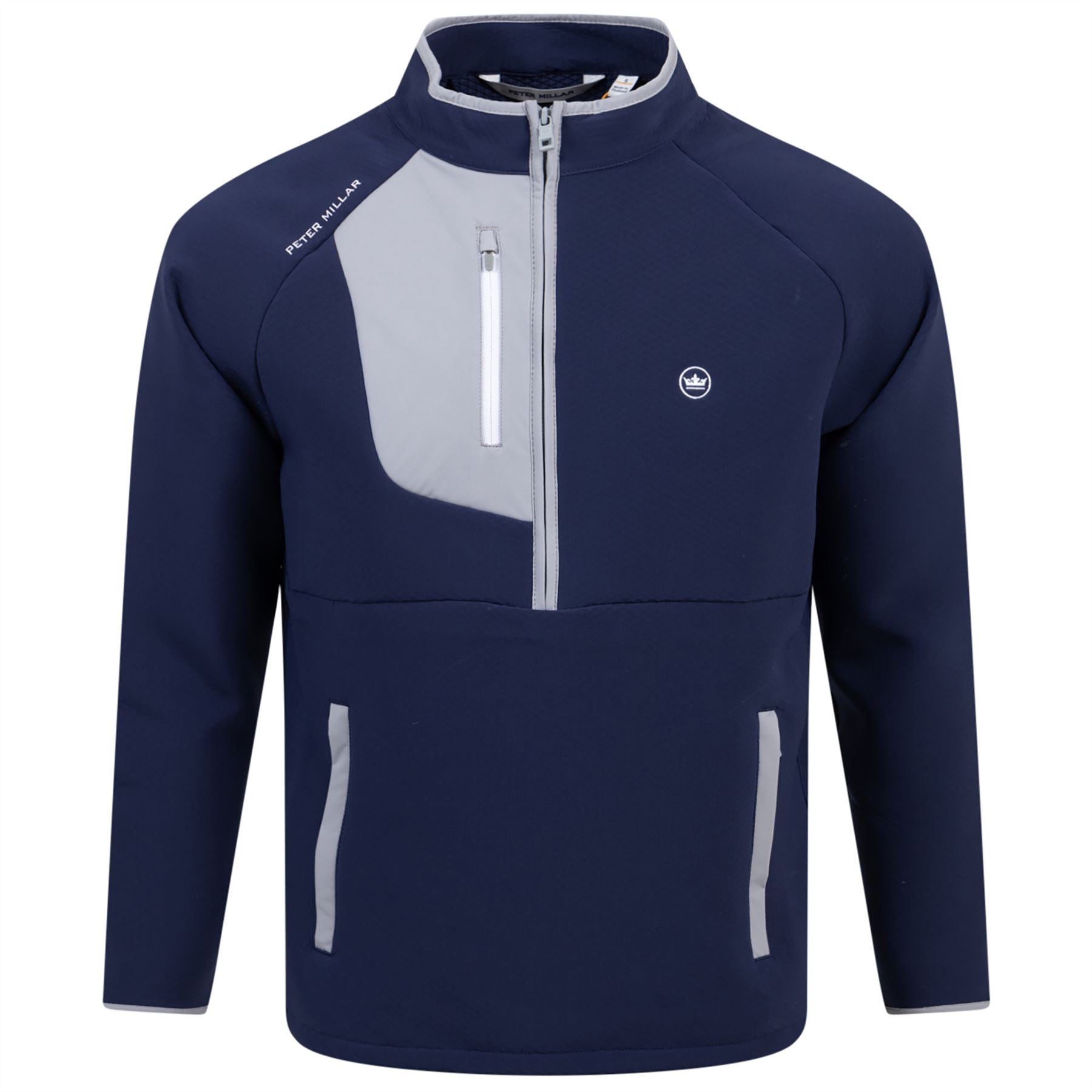 Galeforce Classic Fit Half Zip Lightweight Jacket Navy - SS24