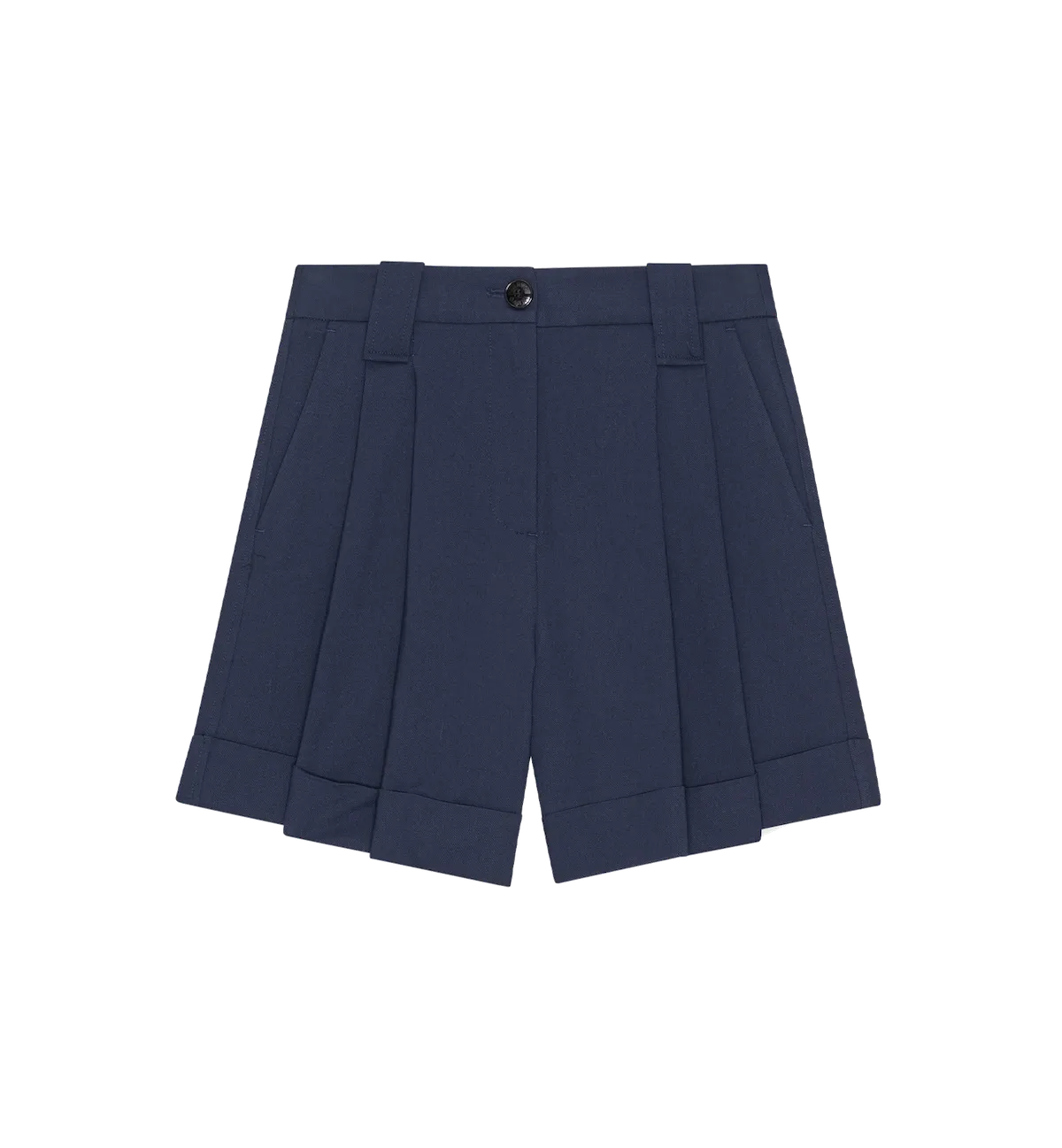 GANNI Solid Shorts