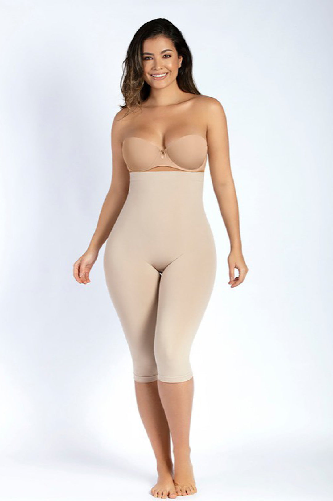 High Waist Capri Length Shapewear