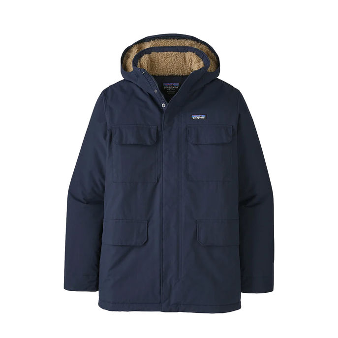 ISTHMUS PARKA WITH HOOD Man New Navy