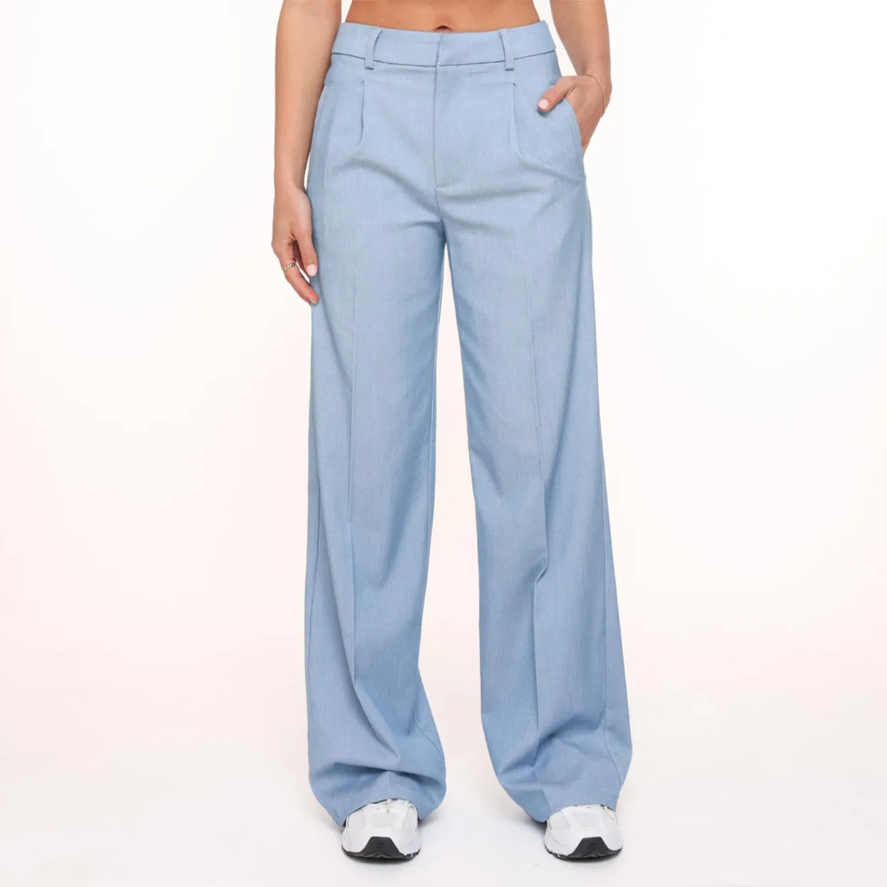 Jeansblauwe STUDIO - Pantalon