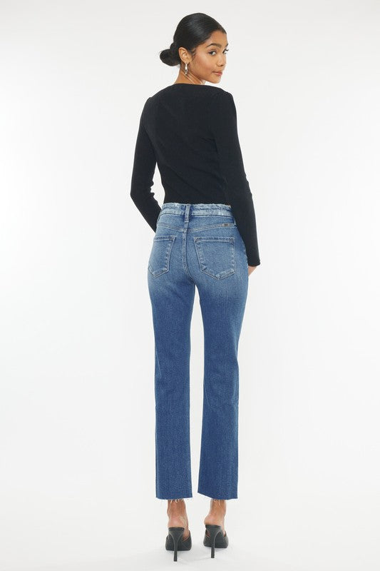 KanCan High Rise Slim Straight