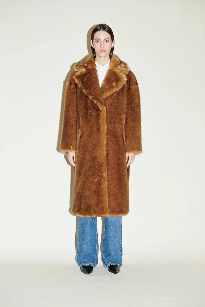 KATIE COAT HONEY MINK