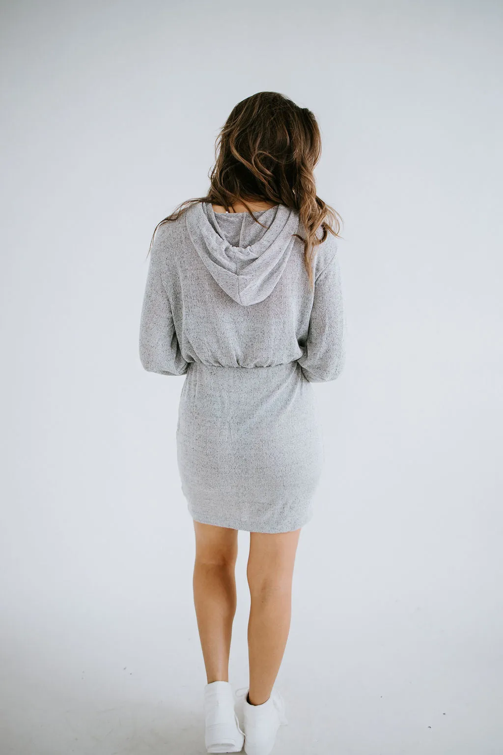 Kelston Knit Hoodie Dress FINAL SALE