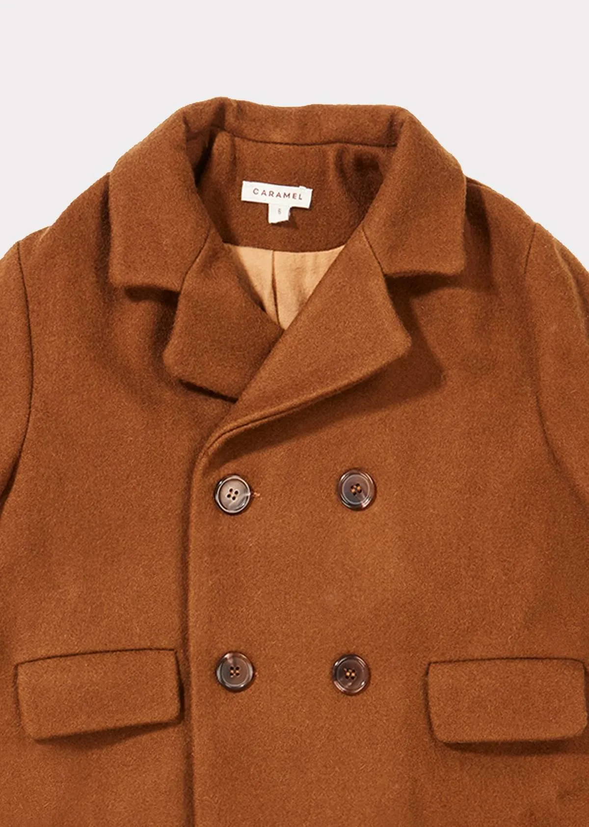 kids Caramel HERACLES COAT - CAMEL