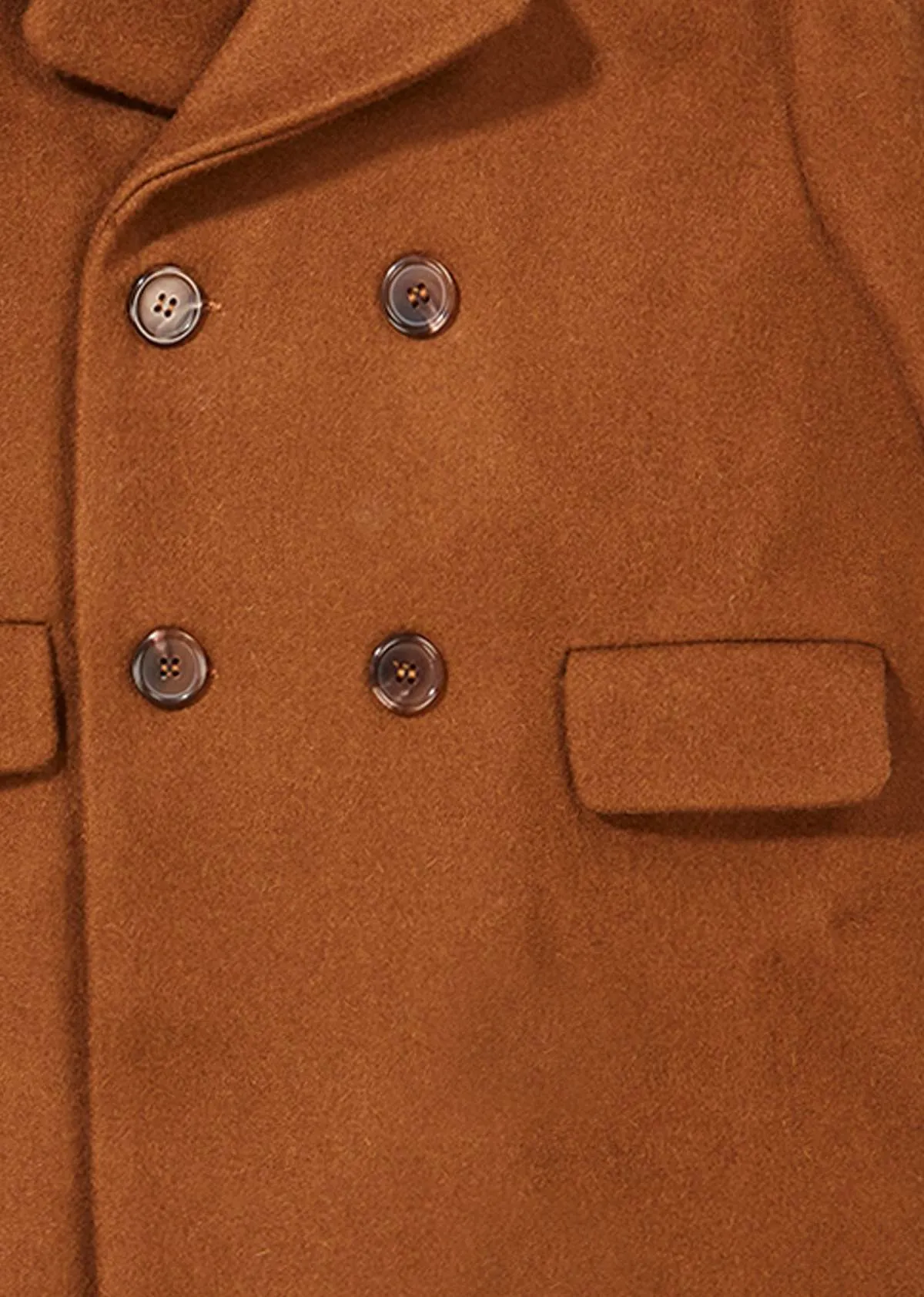 kids Caramel HERACLES COAT - CAMEL