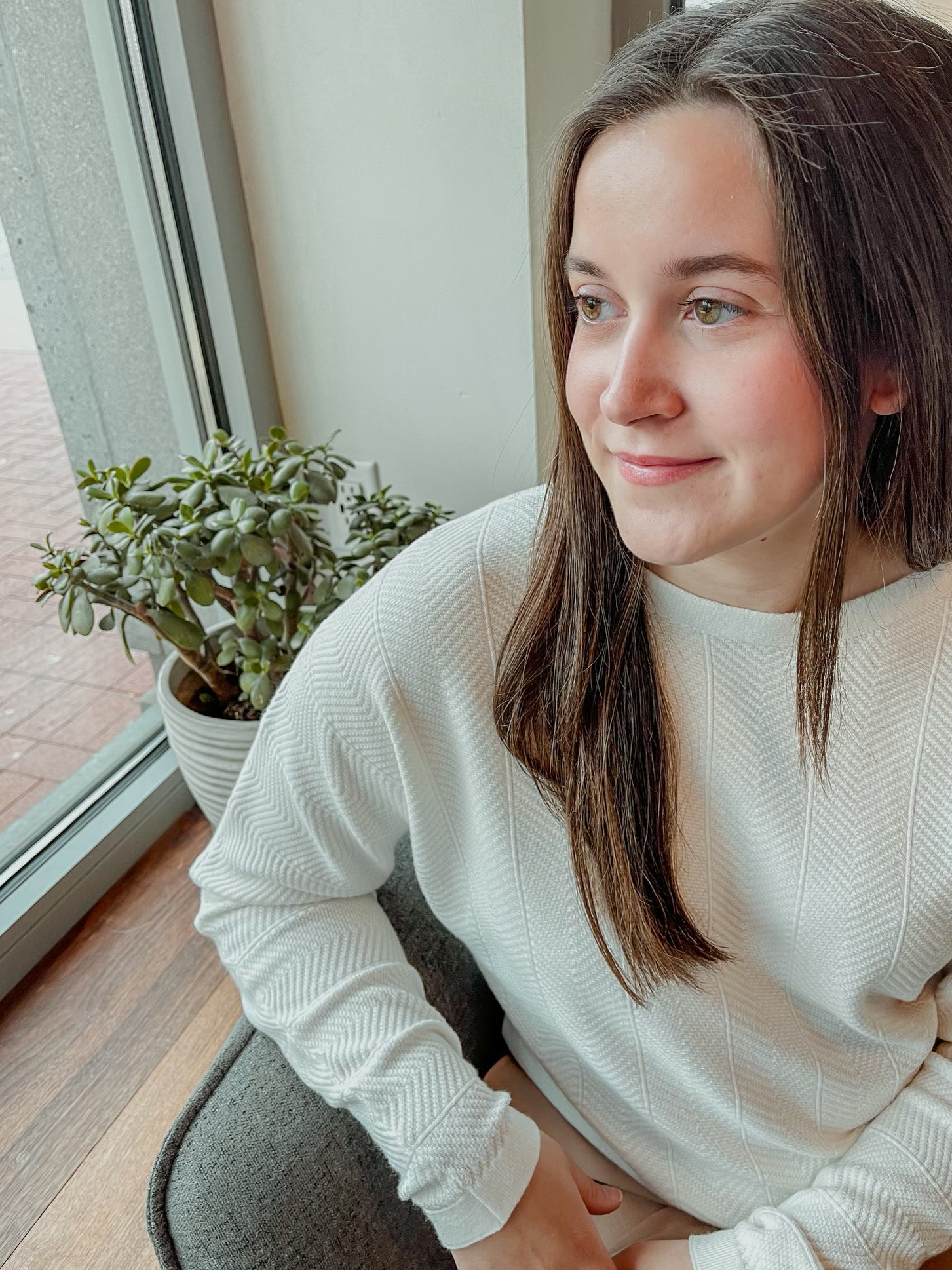 Laurel Sweater in Ivory